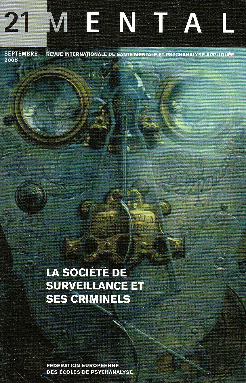 Mental : revue internationale de psychanalyse, n° 21. Psychanalyse et criminologie Psychology