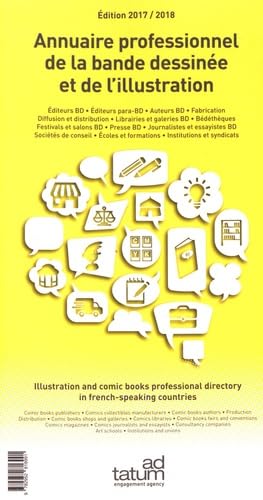 Annuaire professionnel de la bande dessinée et de l'illustration book