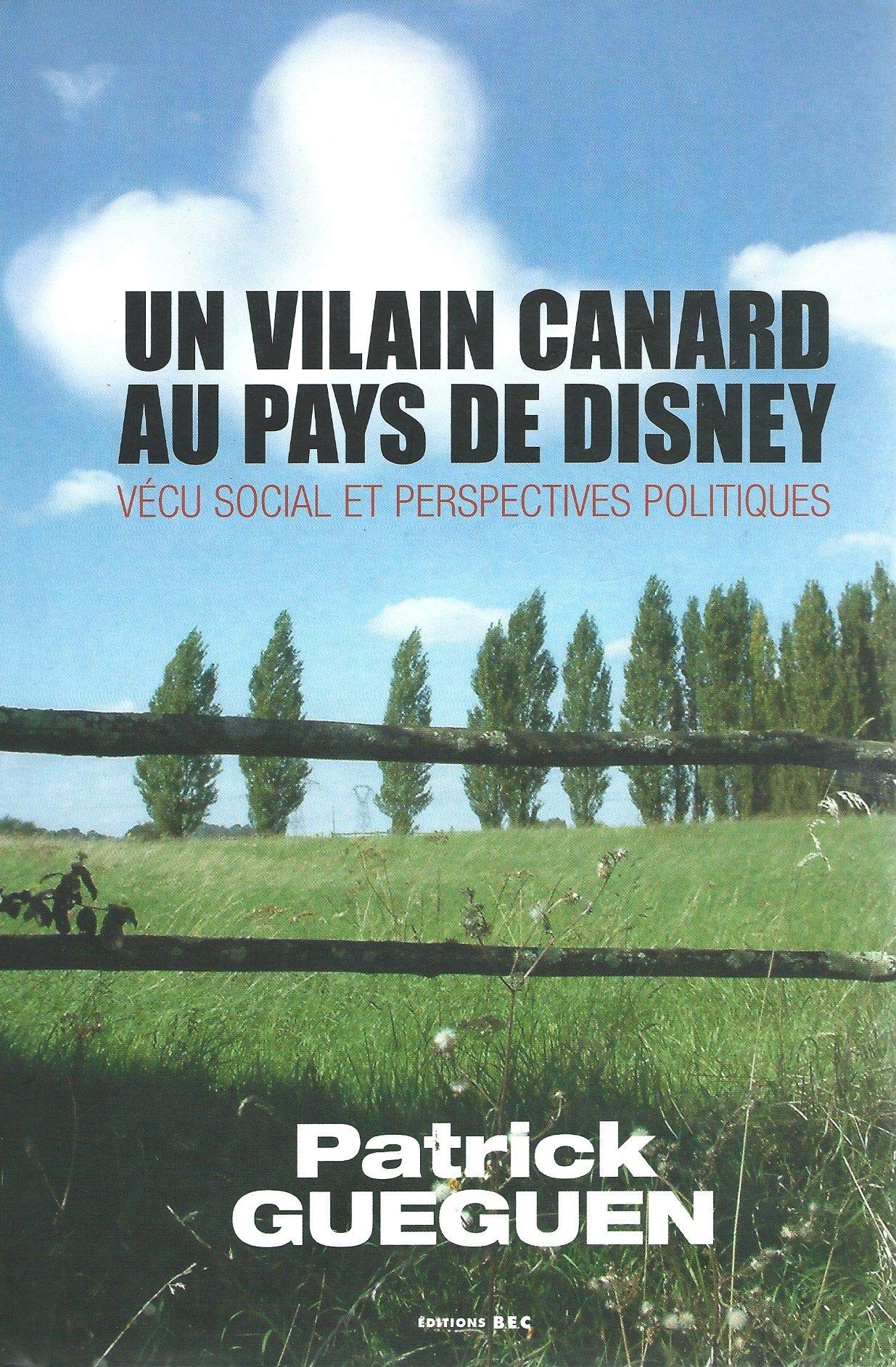Un vilain canard au pays de Disney, vécu social et perspectives politiques Patrick GUEGUEN book