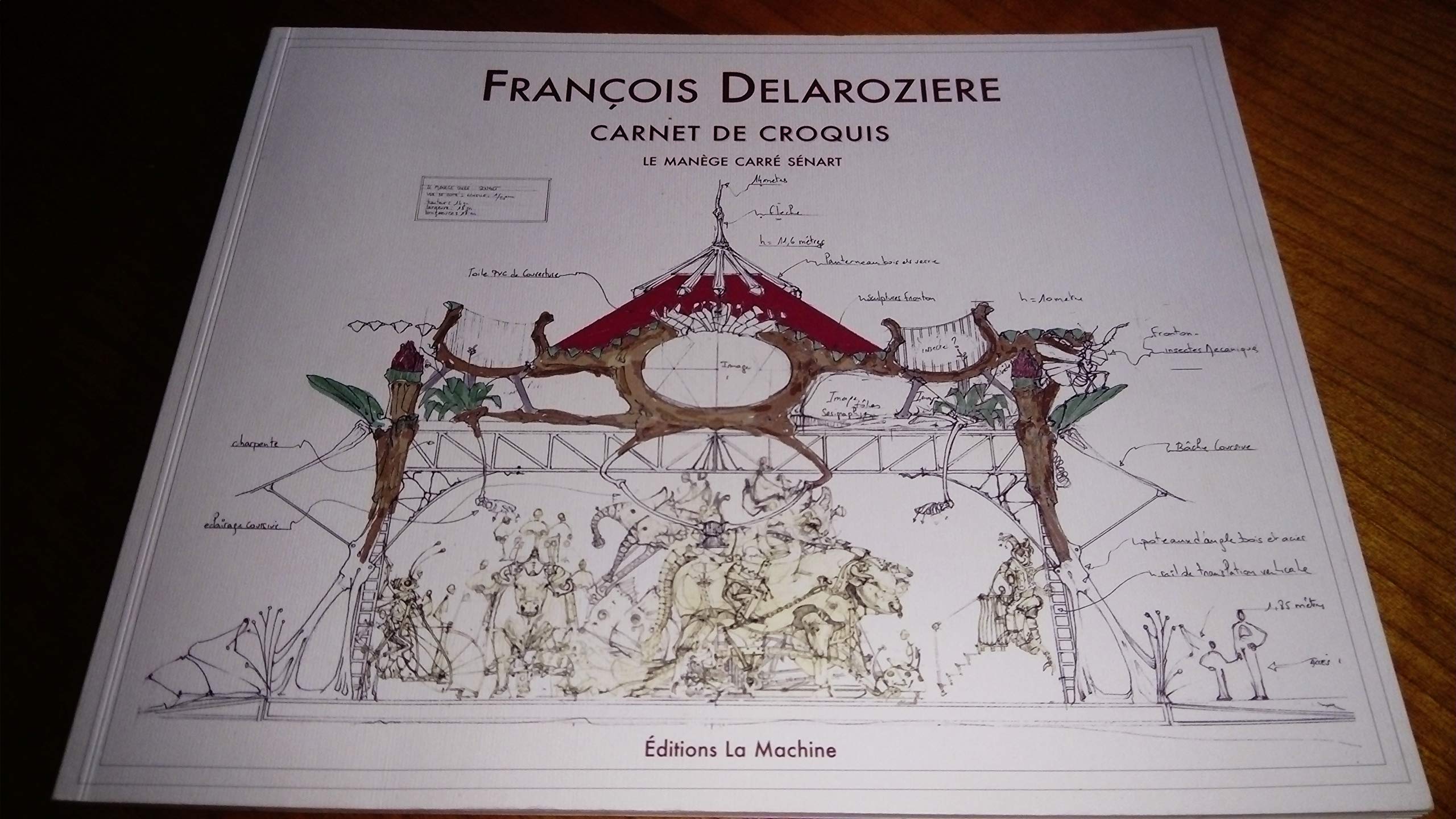 Carnet de croquis - Le Manège Carrés Sénart Film, Art & Culture