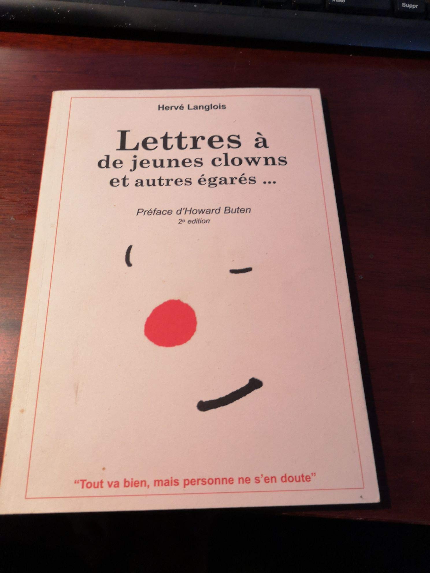 Lettres a de jeunes clowns et book