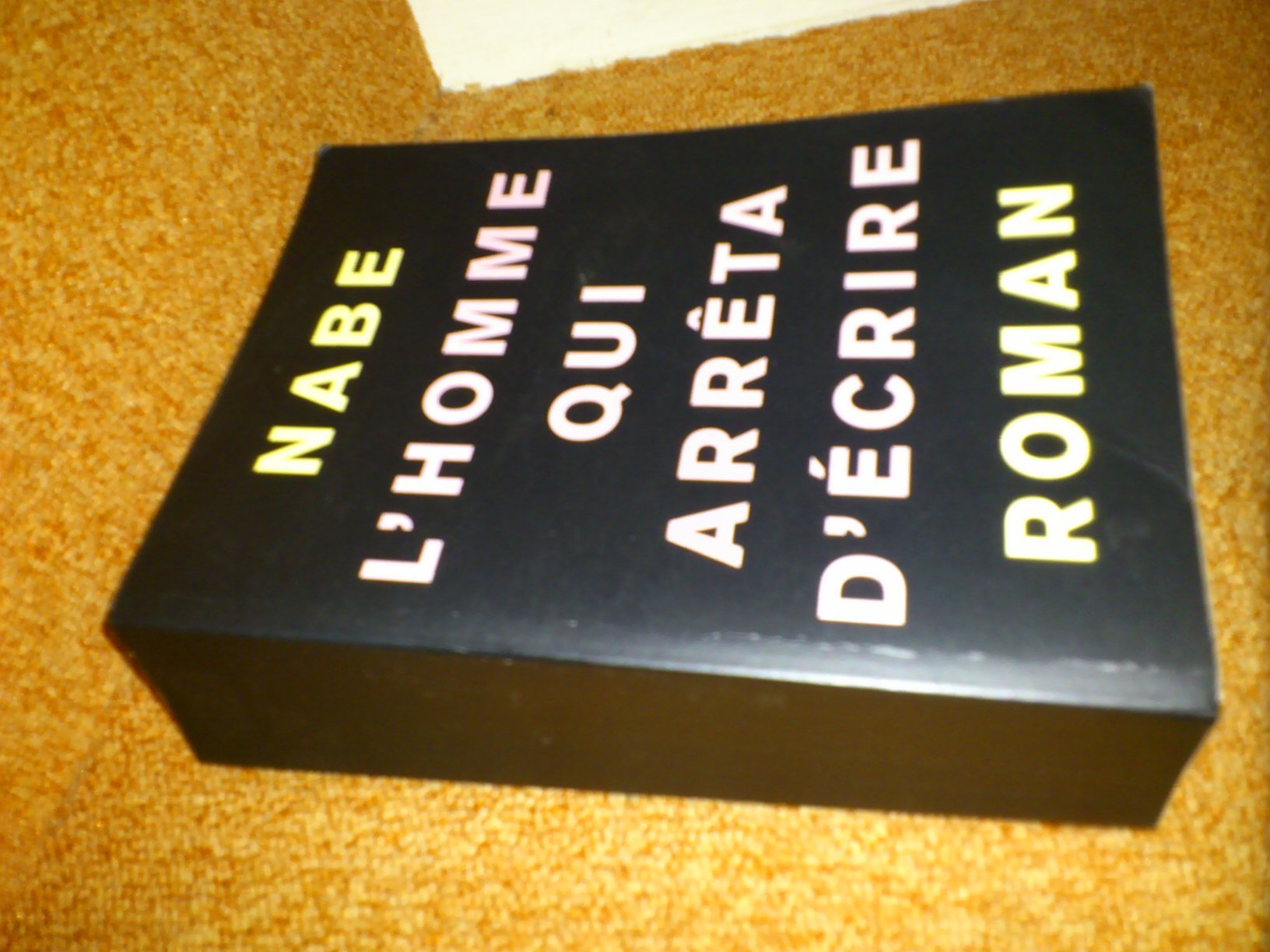 L'Homme qui arrêta d'écrire Books