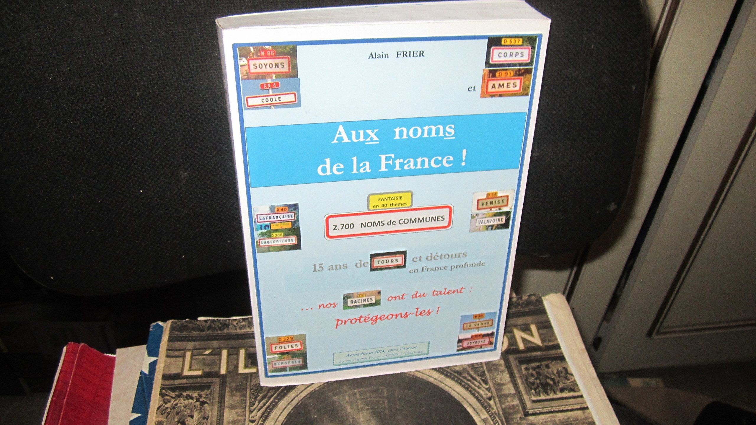 Aux noms de la France ! 2e édition - fantaisie en 40 thèmes / 15 ans de tours et détours en France profonde (2.700 noms de communes) Books