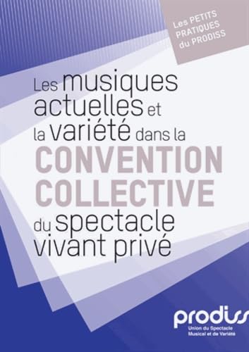 Les musiques actuelles et la variété dans la convention collective du spectacle vivant privé book