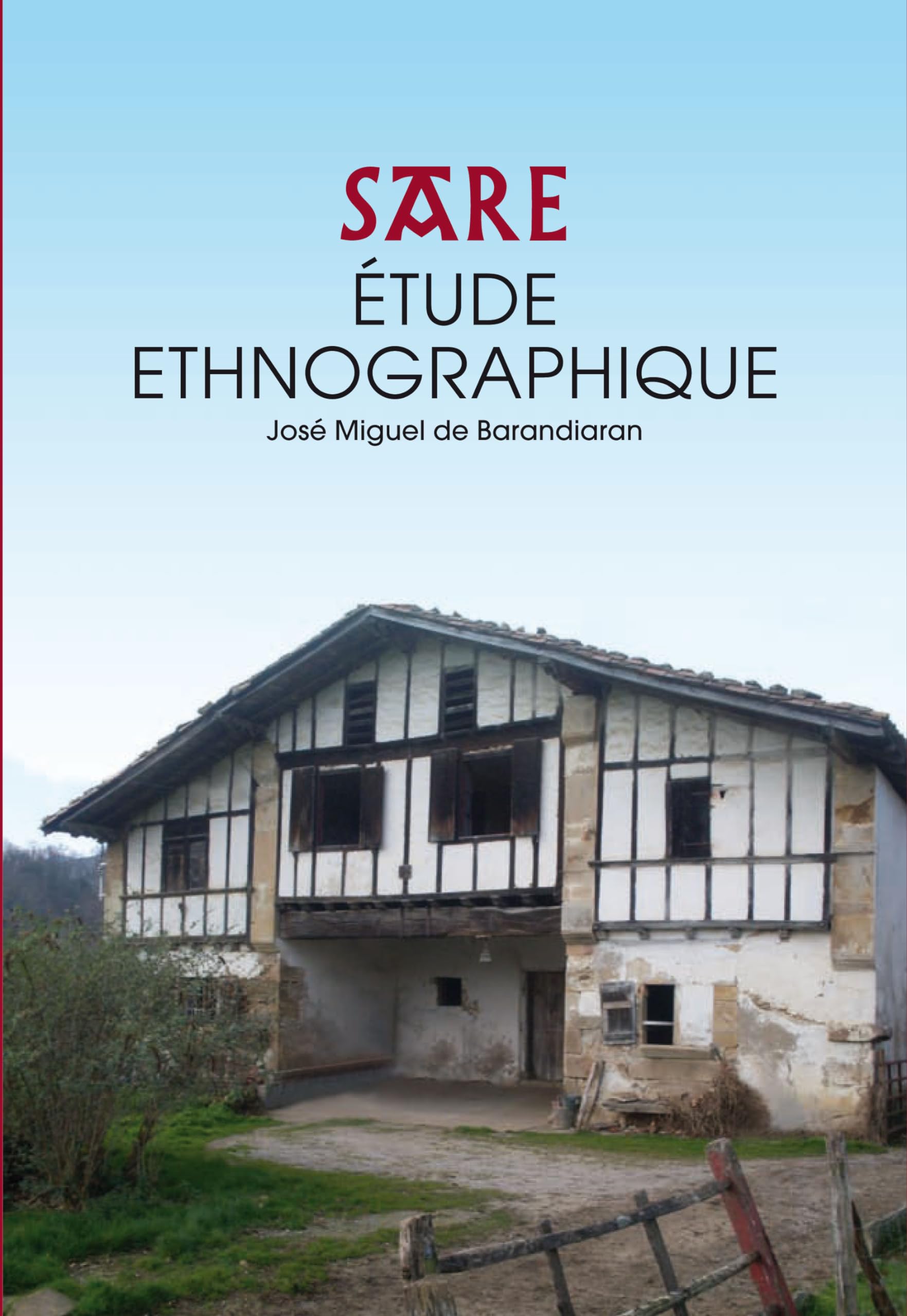 Sare étude ethnographique book