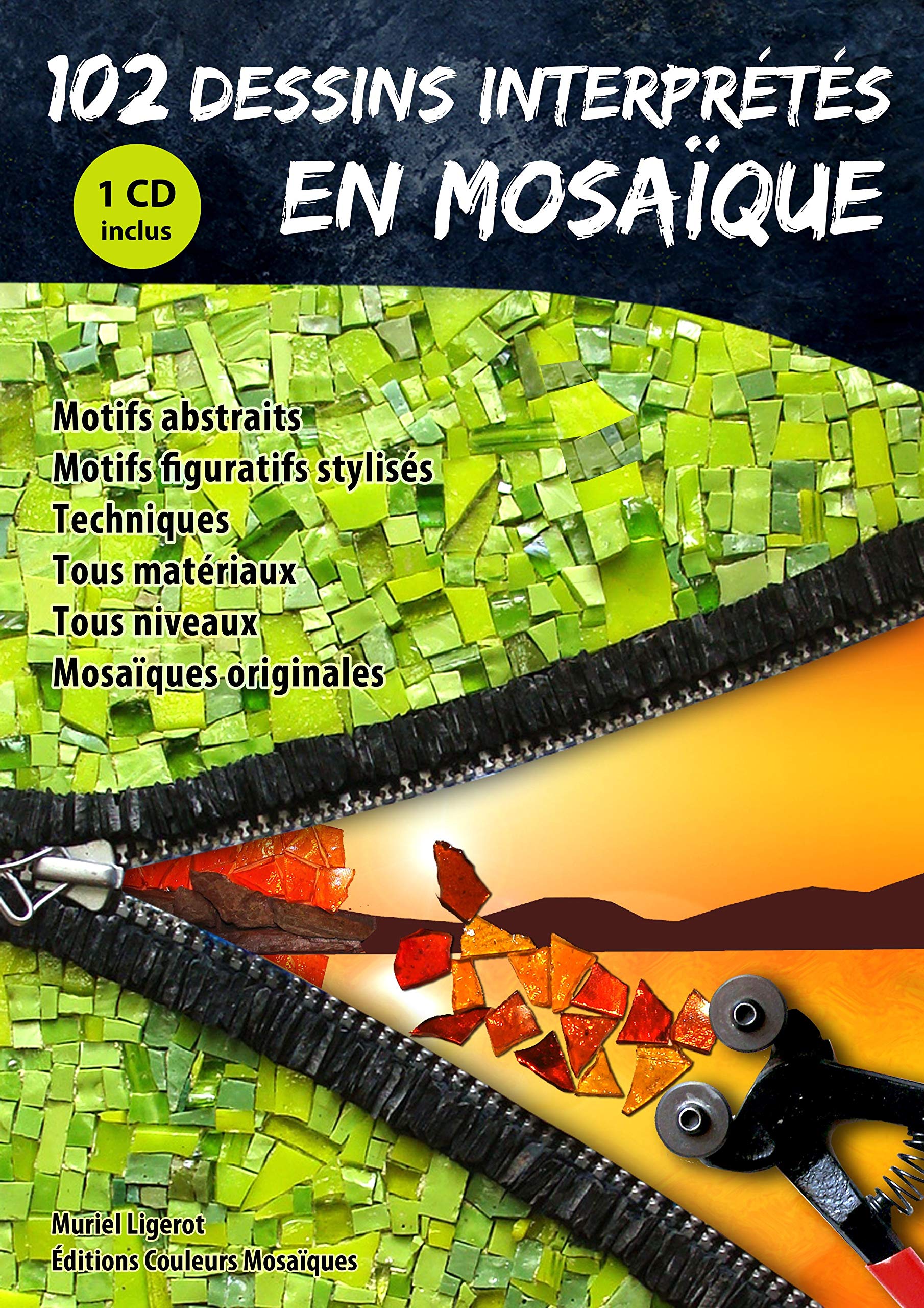 102 dessins interprétés en mosaïque (1Cédérom) book