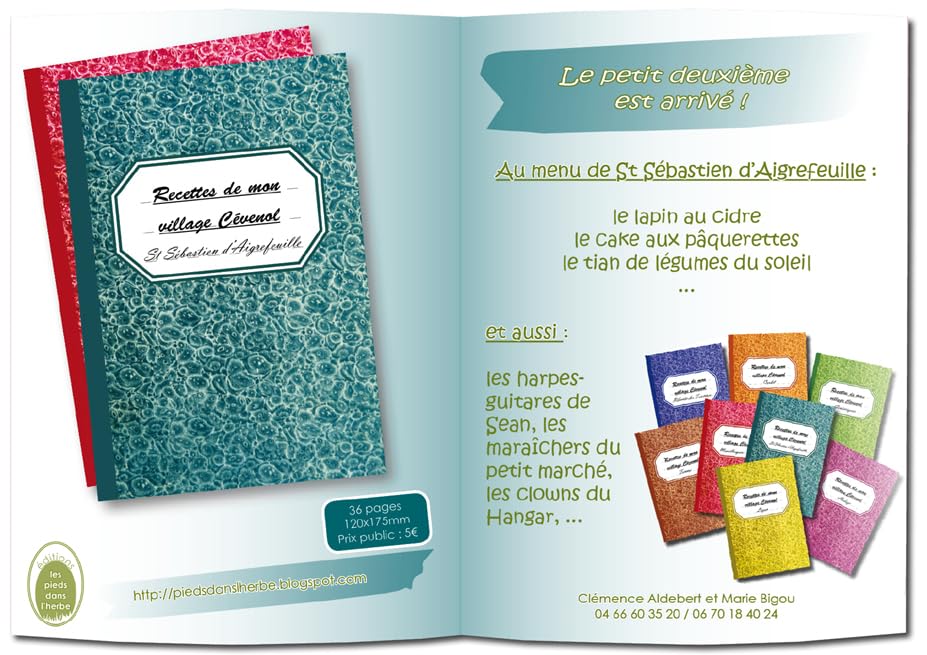 Recettes de mon village Cévenol : St Sébastien d'Aigrefeuille book