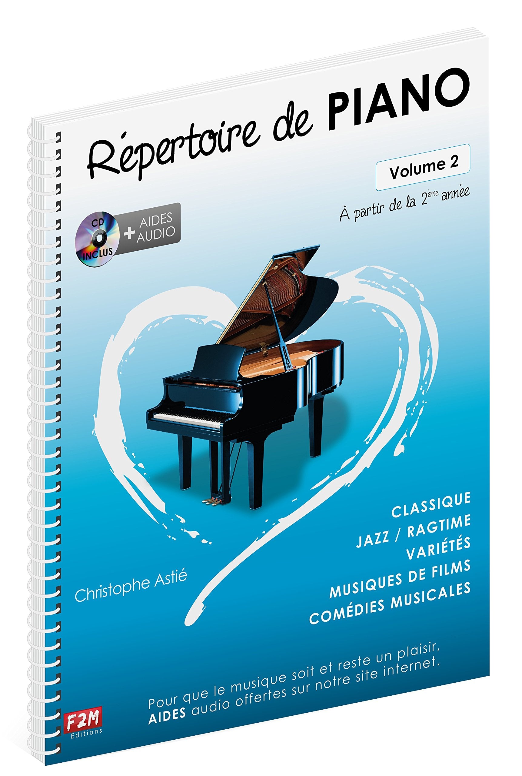 RePertoire De Piano... Vol 2: A Partir De La 2ieMe AnneE: Tome 2 Sheet Music
