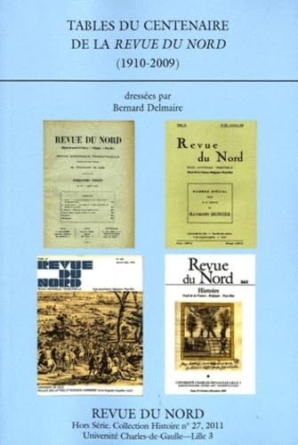 Tables du centenaire de la Revue du Nord (1910-2009) book