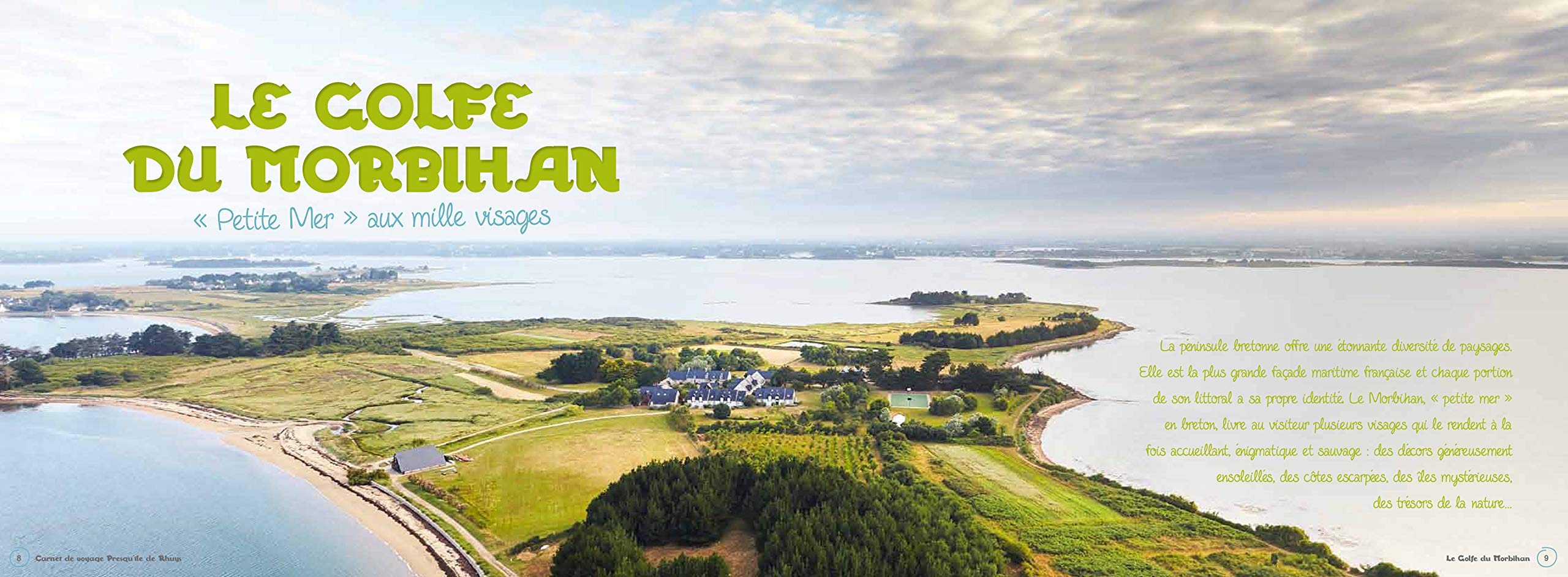 Carnet voyage Presqu’île de Rhuys – Golfe du Morbihan book