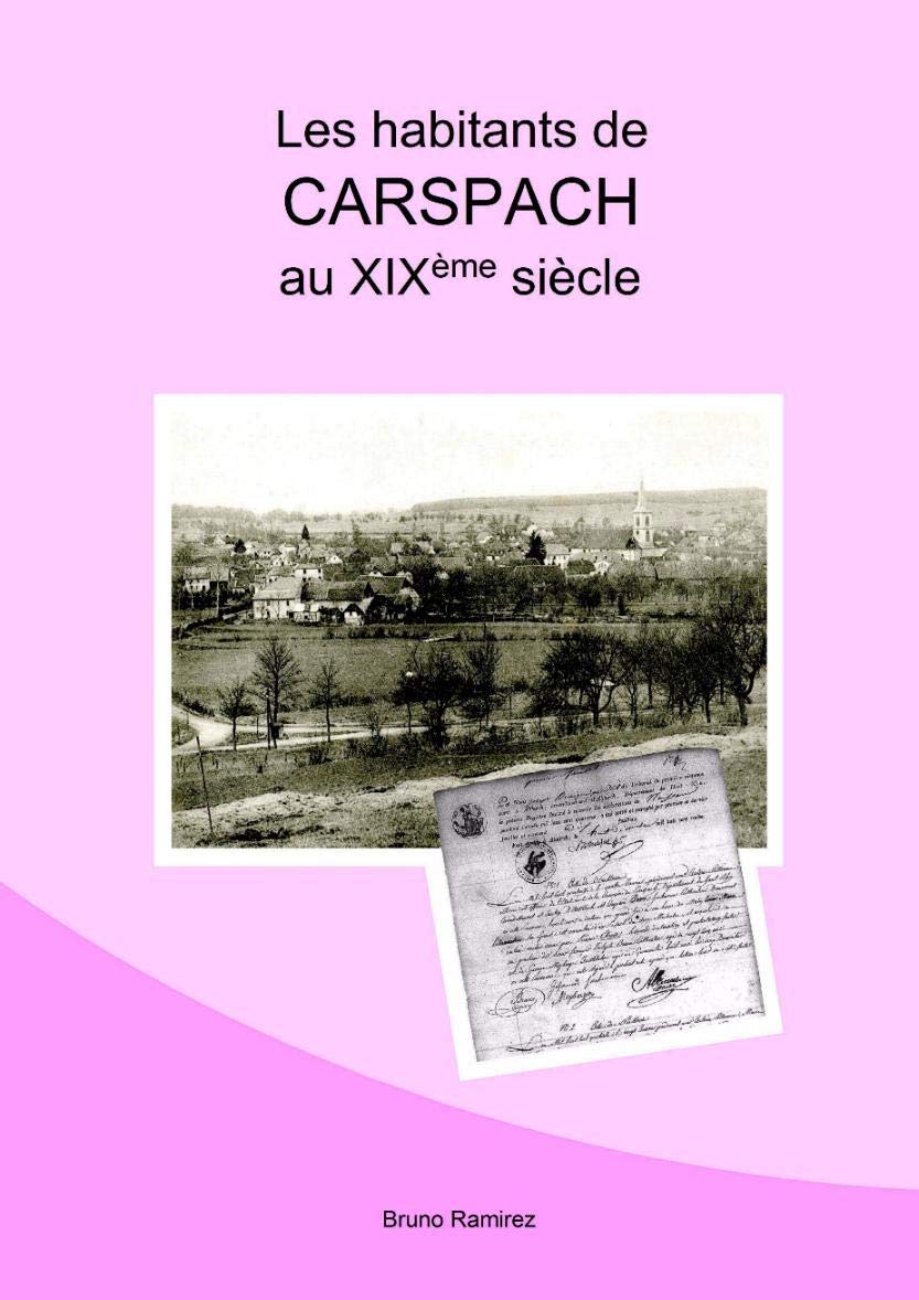 Les habitants de Carspach au XIXème siècle book