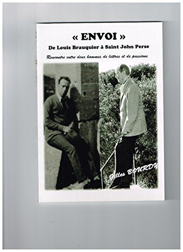 ENVOI DE LOUIS BRAUQUIER A SAINT-JOHN PERSE book