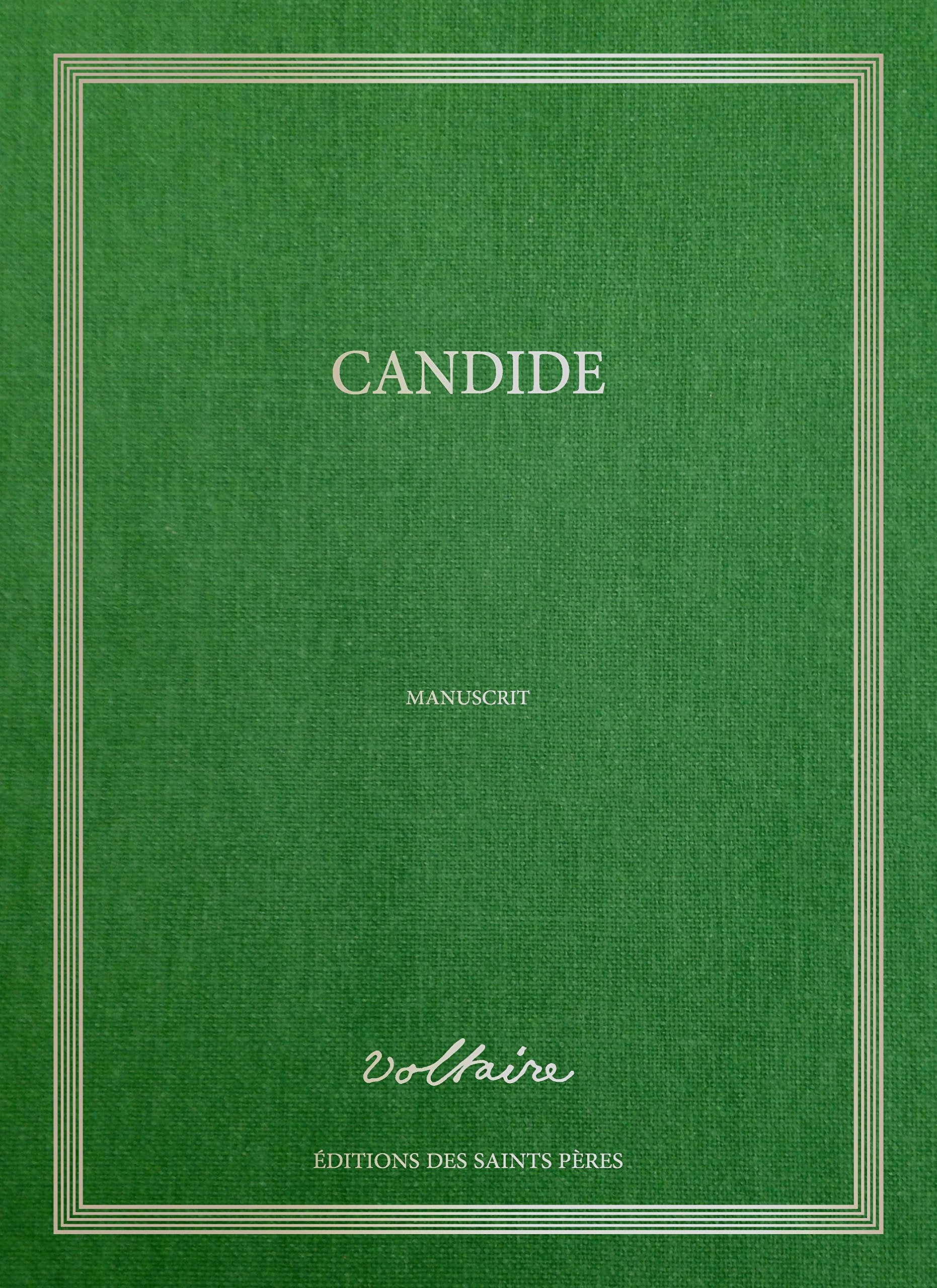 Candide (MANUSCRIT): (Le manuscrit original de Voltaire - Illustrations : Moreau Le Jeune) Books