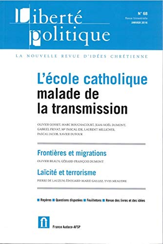 Liberté Politique (Revue) N°68 Janvier 2016 book
