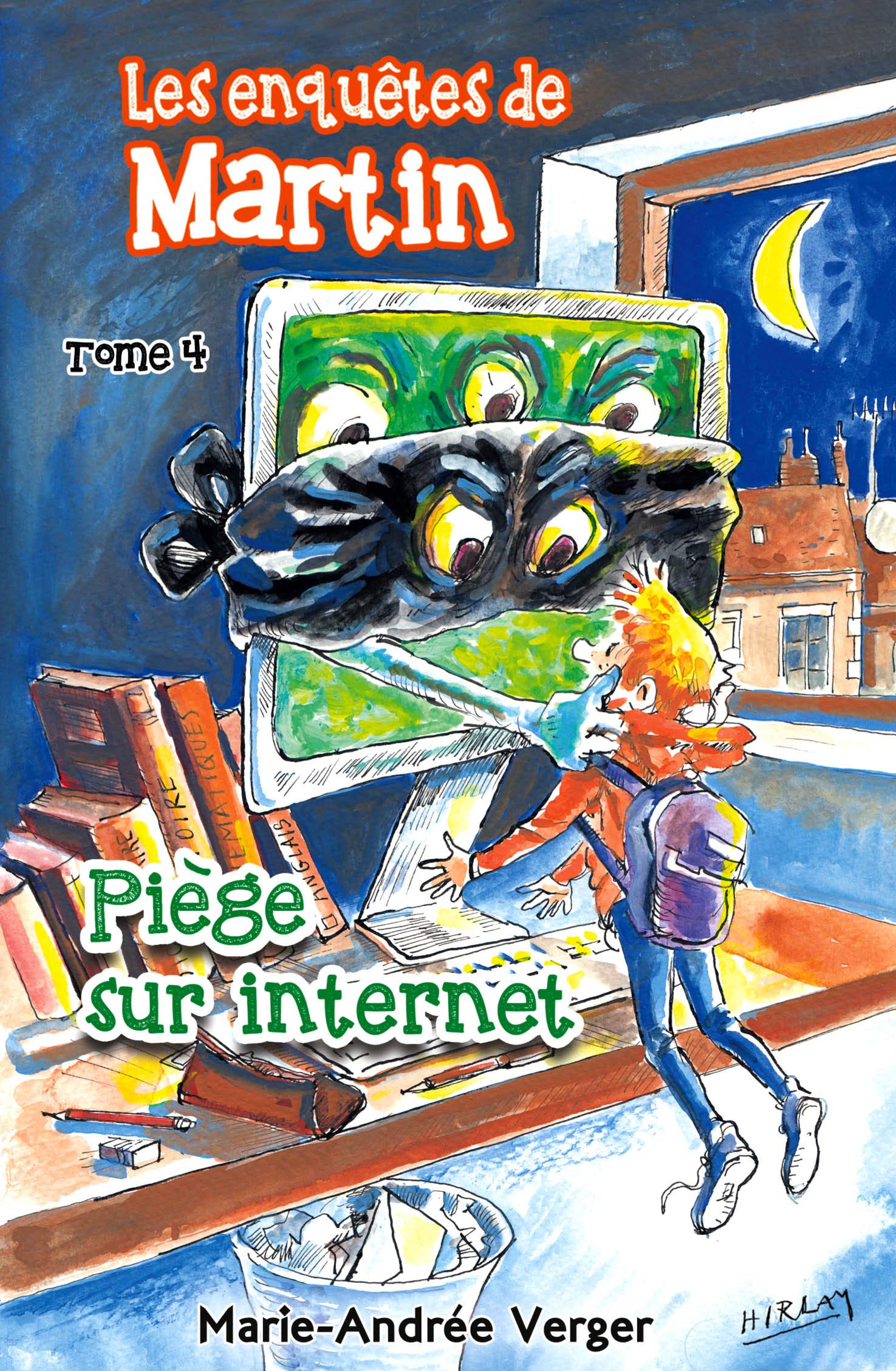 Les enquêtes de Martin. Piège sur Internet Children's books