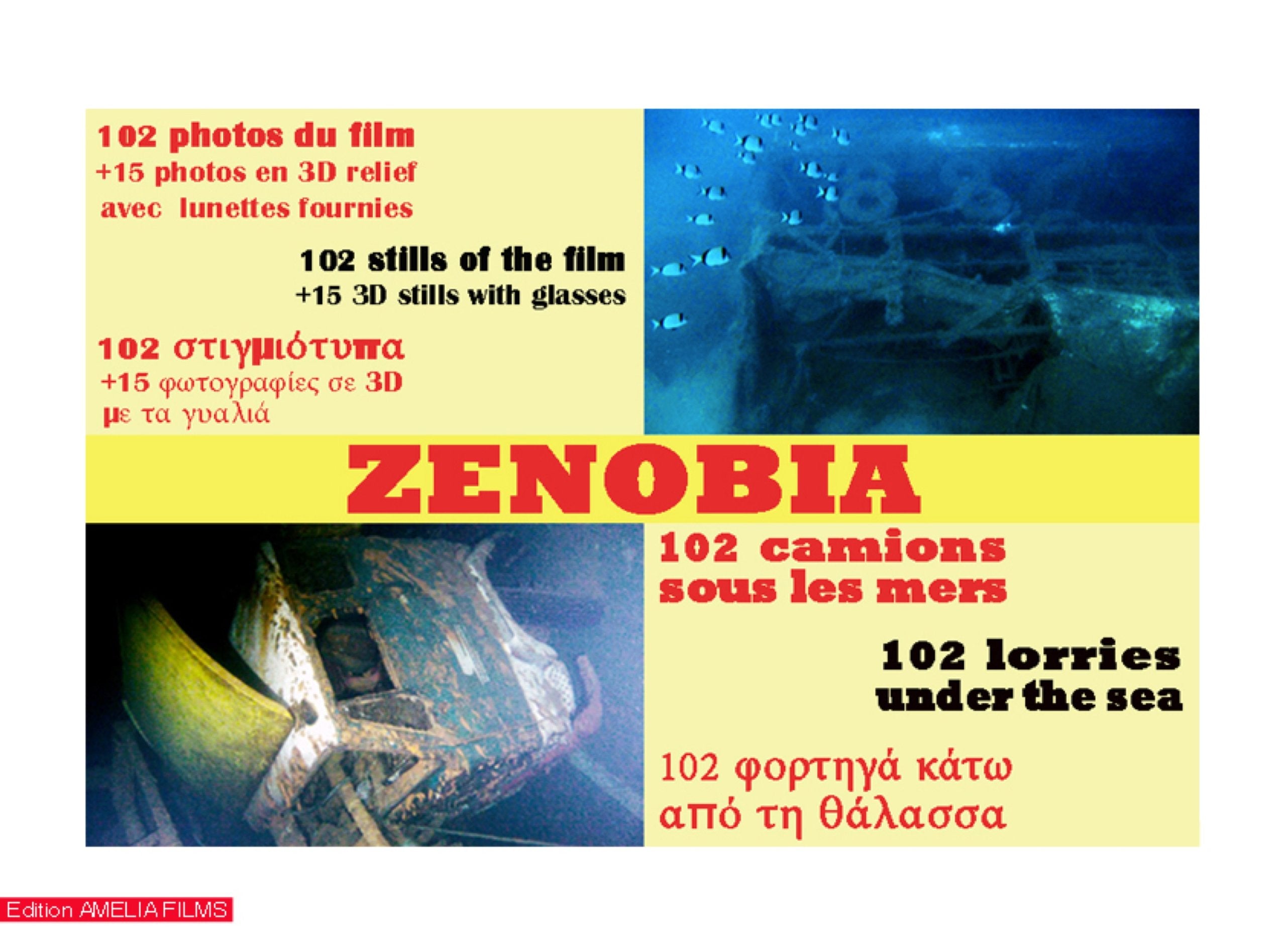 ZENOBIA, 102 camions sous les Mers, Photos book