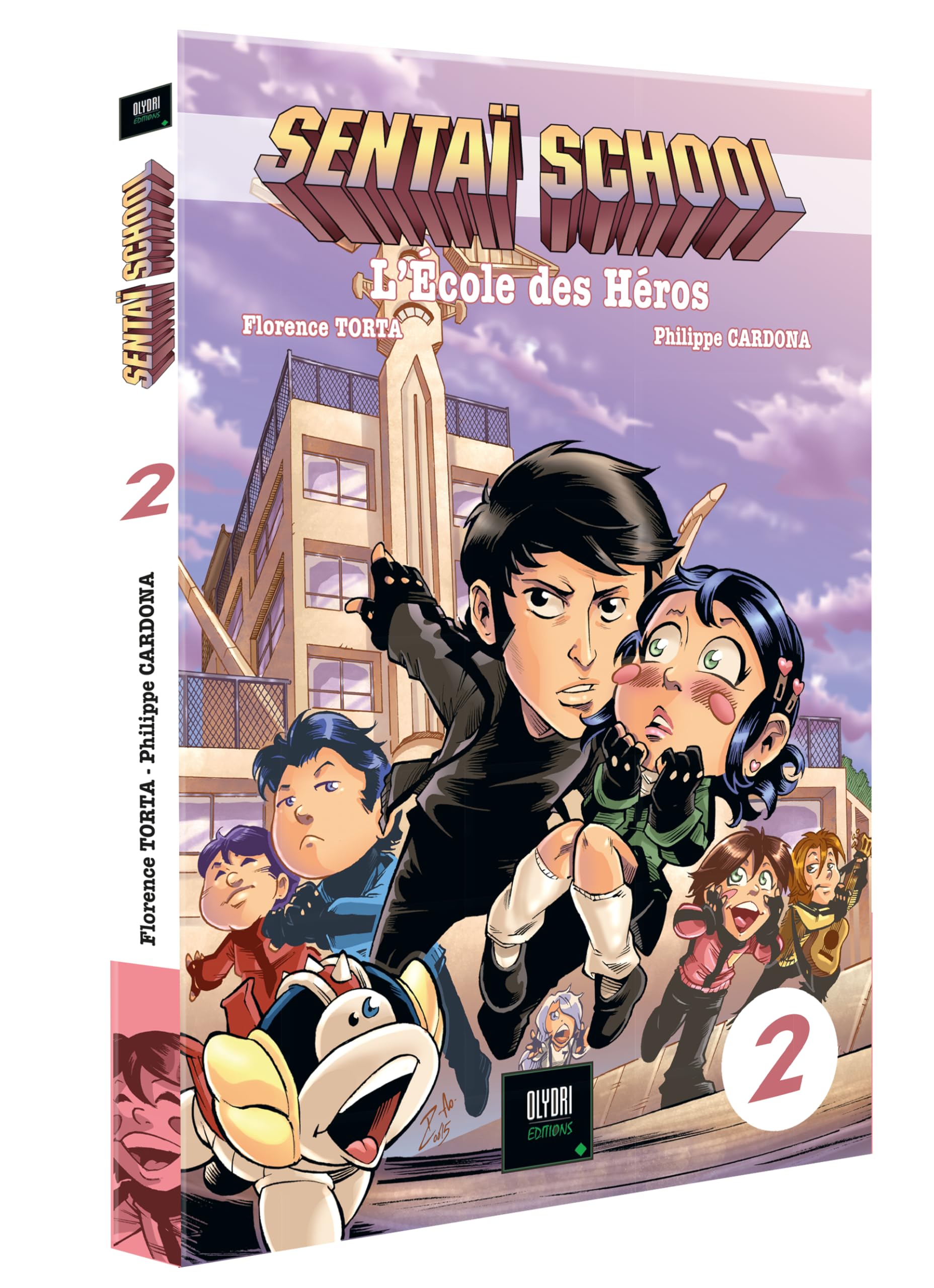 Sentaï School T02: L'école des Héros Manga