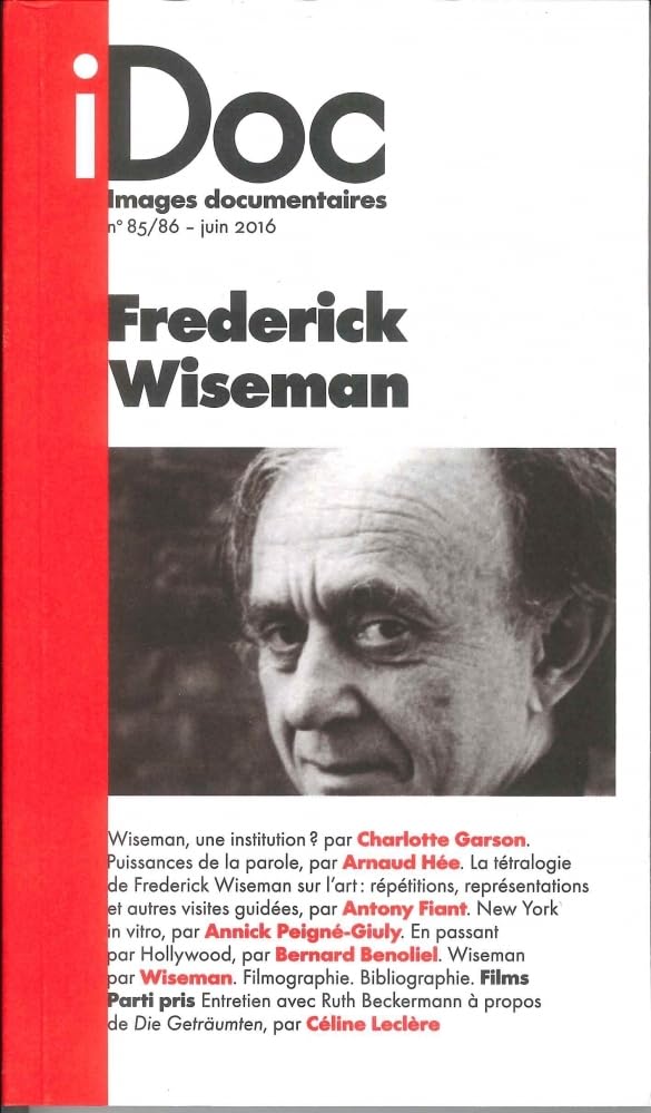 Images Documentaires N 85/86 Frederick Wiseman Juin 2016 book