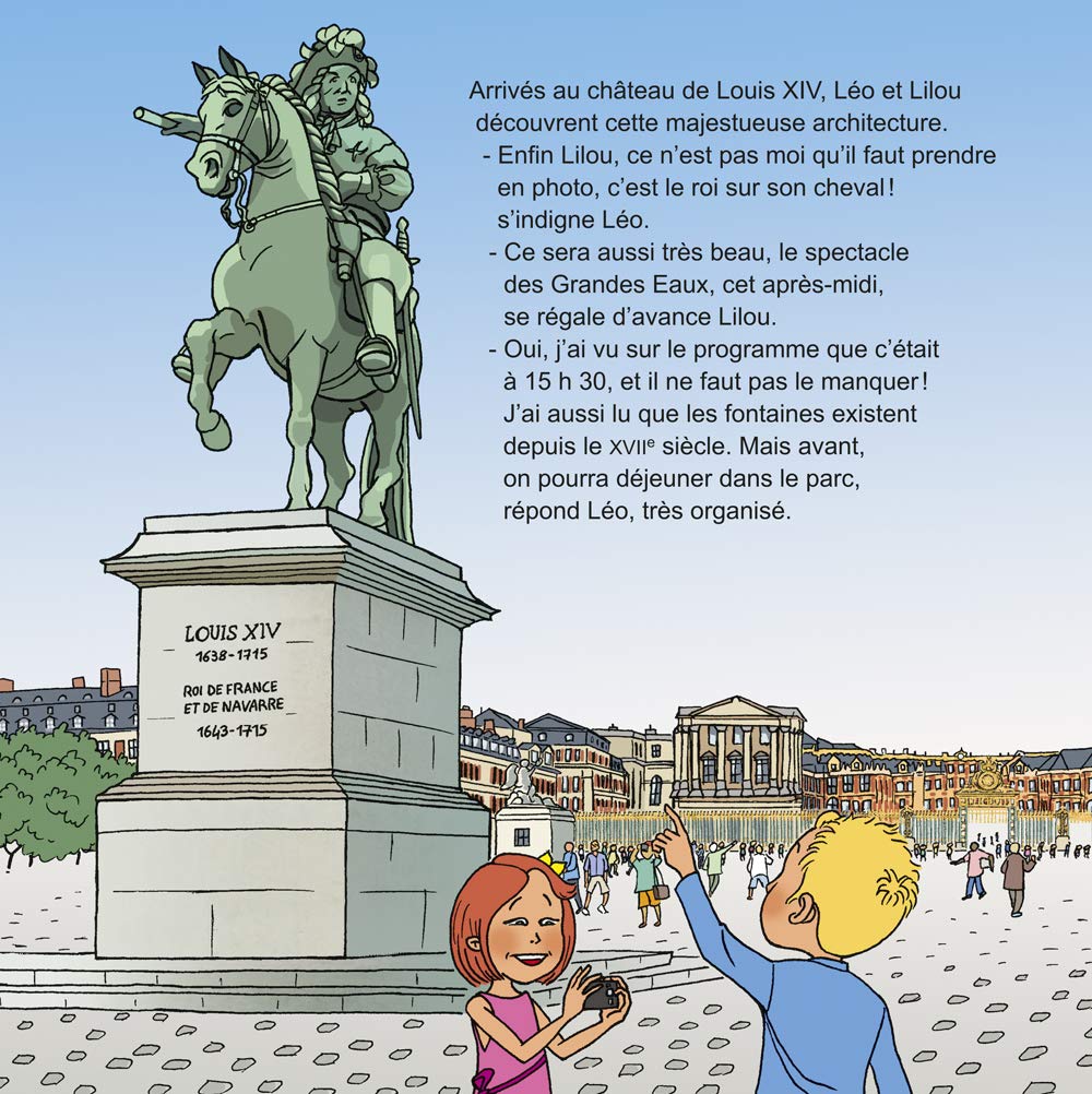 Léo Lilou et les Grandes Eaux de Versailles Non-fiction