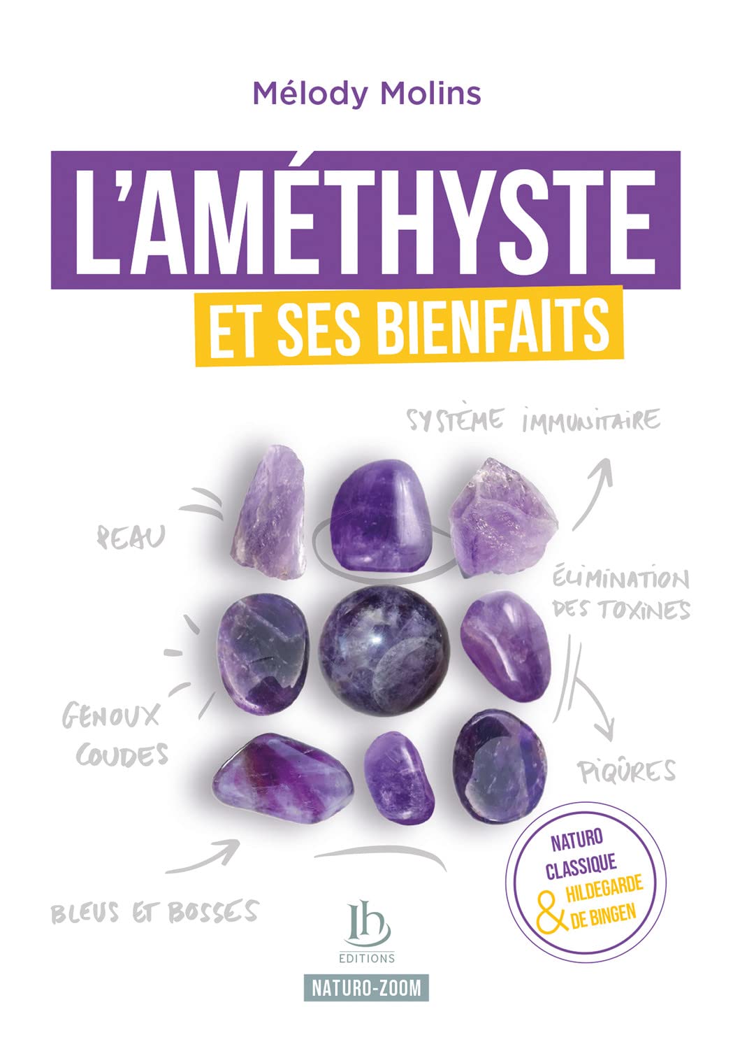 L'Améthyste et ses bienfaits - Naturo classique & Hildegarde de Bingen book
