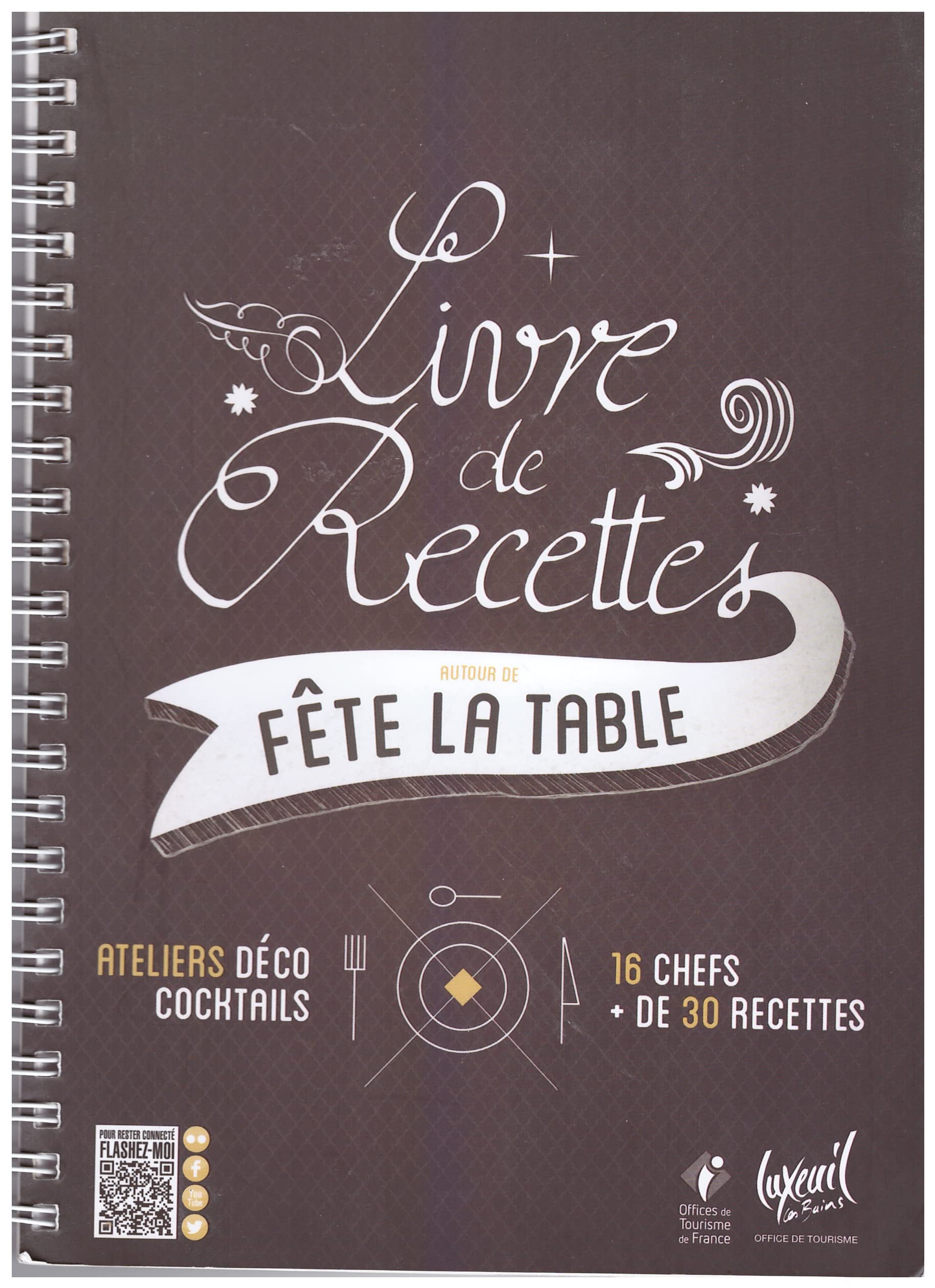 Livre de recettes Autour de Fête la table book