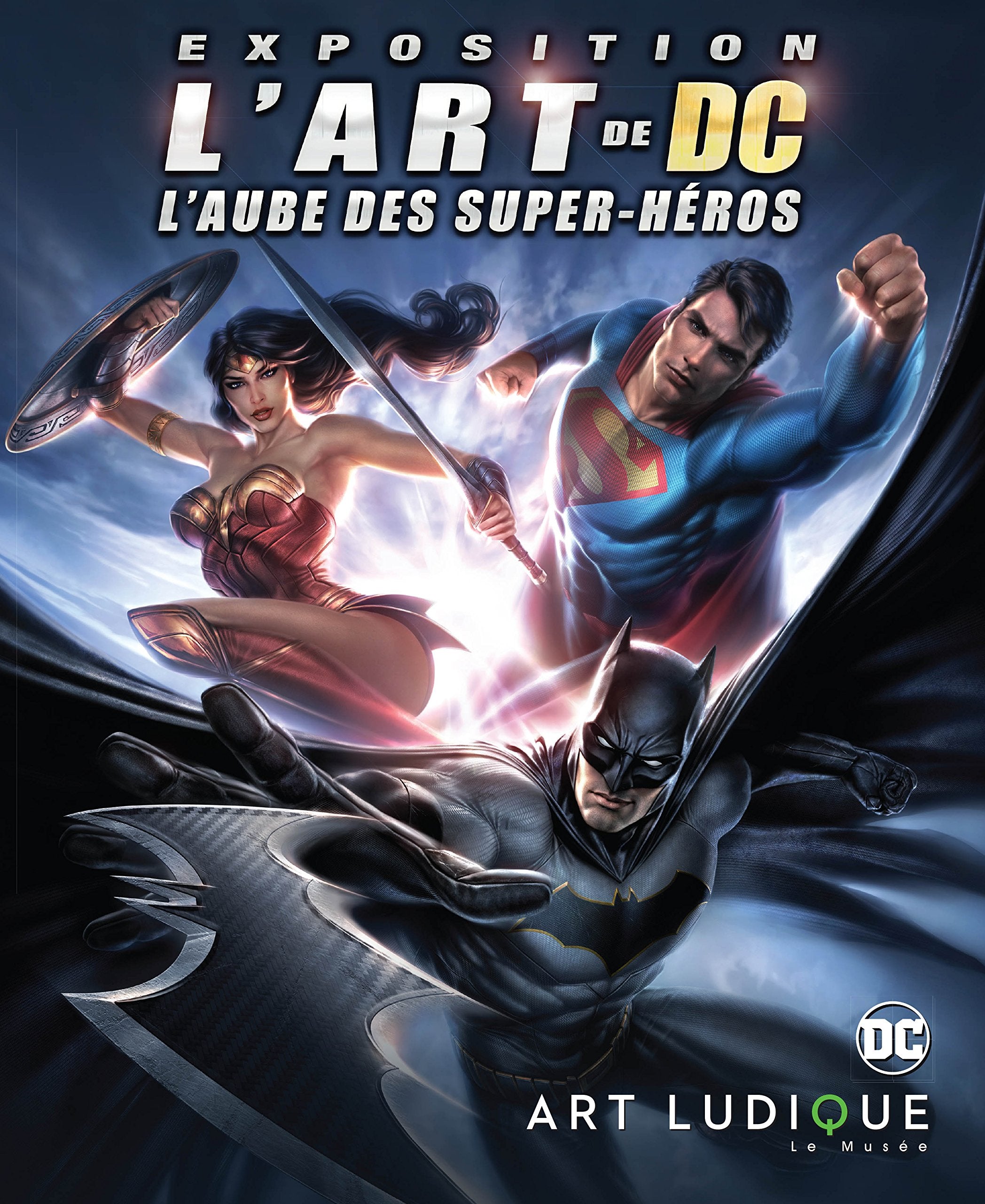 Catalogue de l'exposition "L'Art de DC : l'Aube des Super-Héros" cd