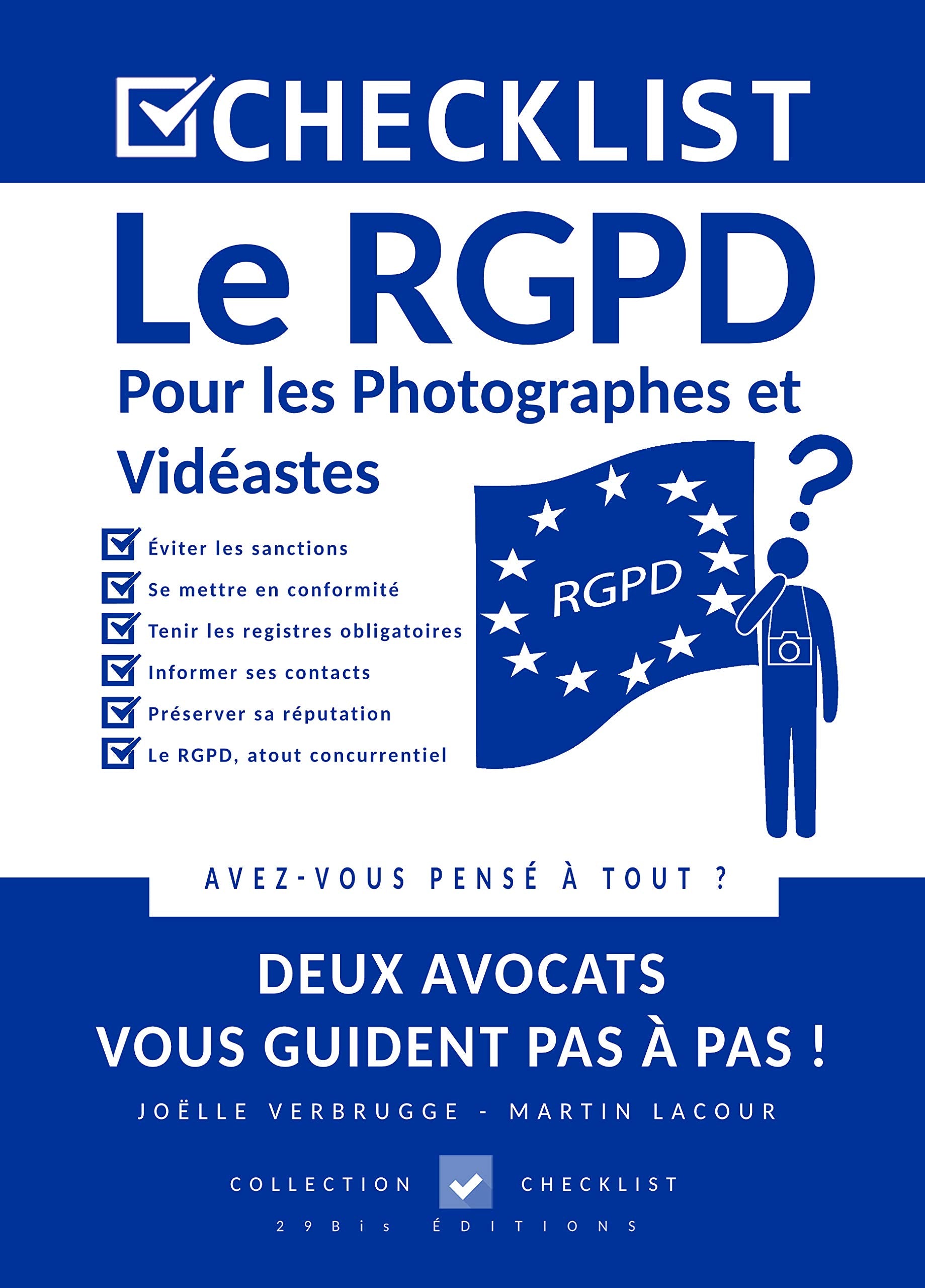 CHECKLIST Le RGPD pour les Photographes et vidéastes book