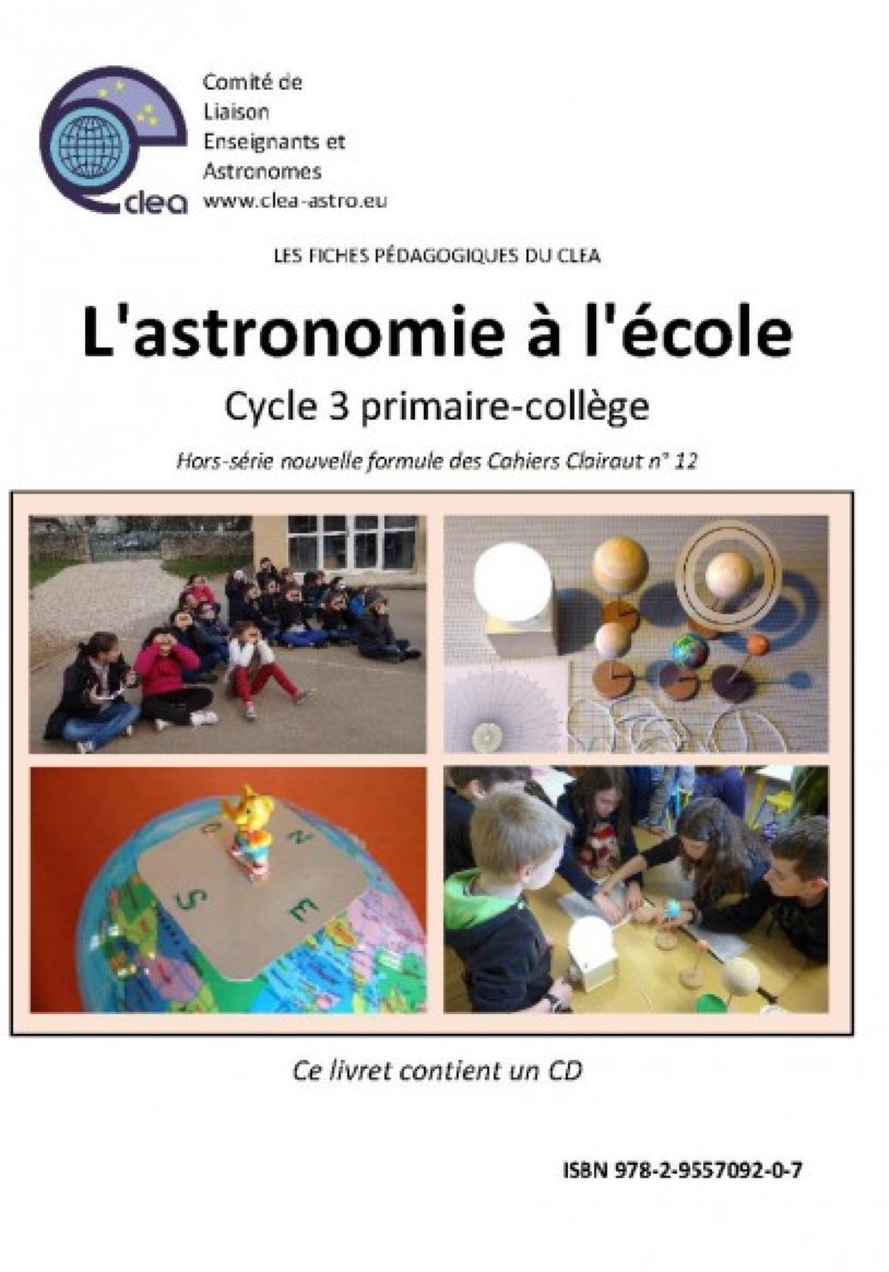 L'astronomie à l'école, cycle 3 primaire-collège book