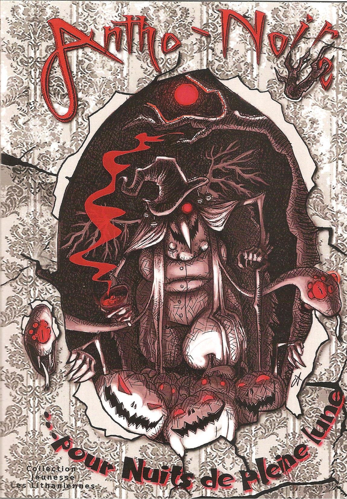 Antho-Noire pour Nuits de pleine lune (Jeunesse à partir de 10 ans) book