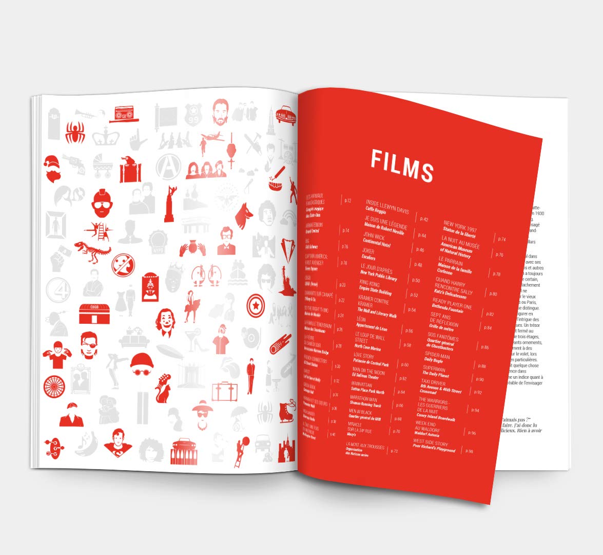 New York: 100 secrets de lieux mythiques de films, séries, musiques, bd, romans book