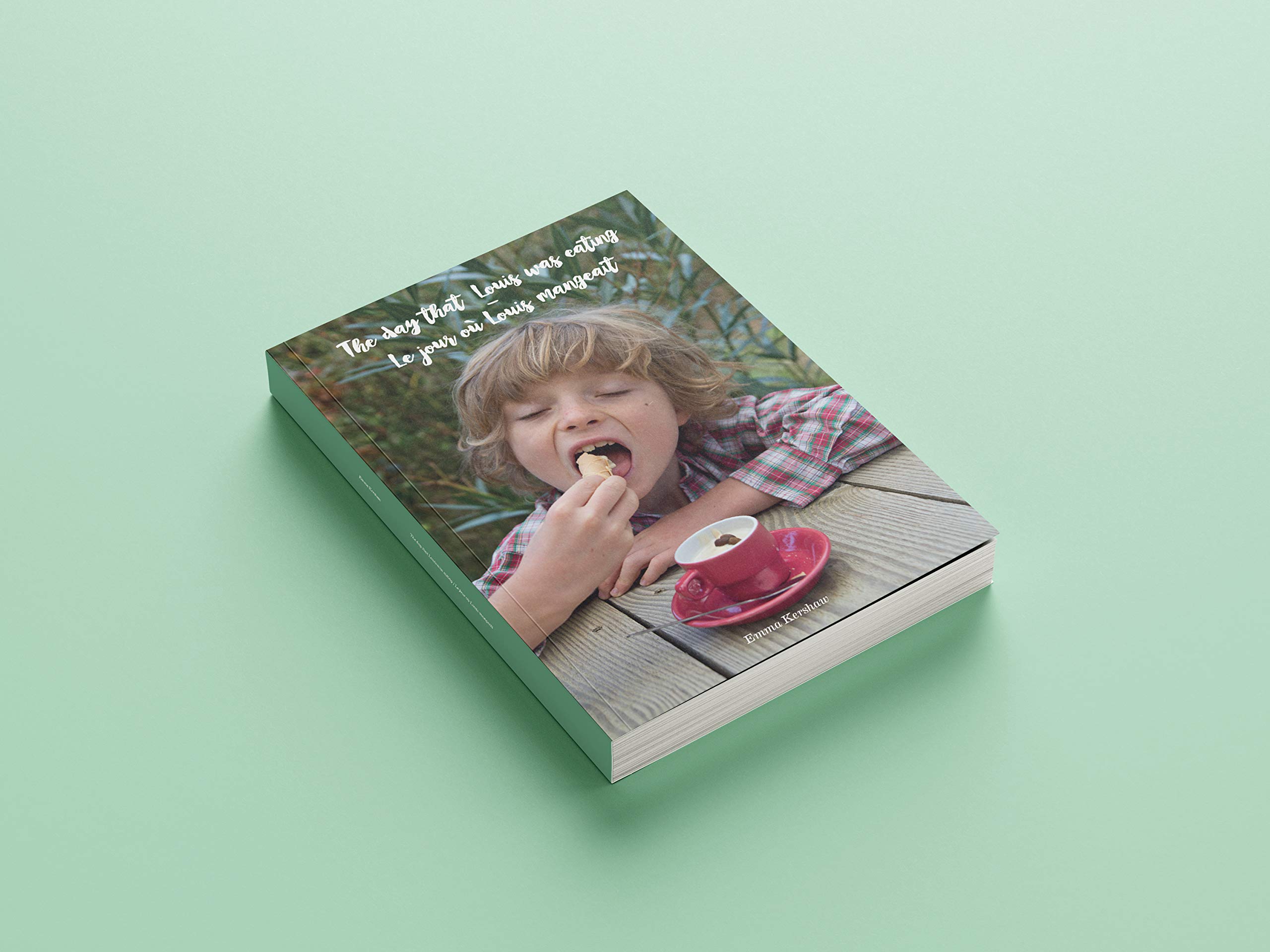 Le jour où Louis mangeait / The day Louis was eating - livre bilingue book