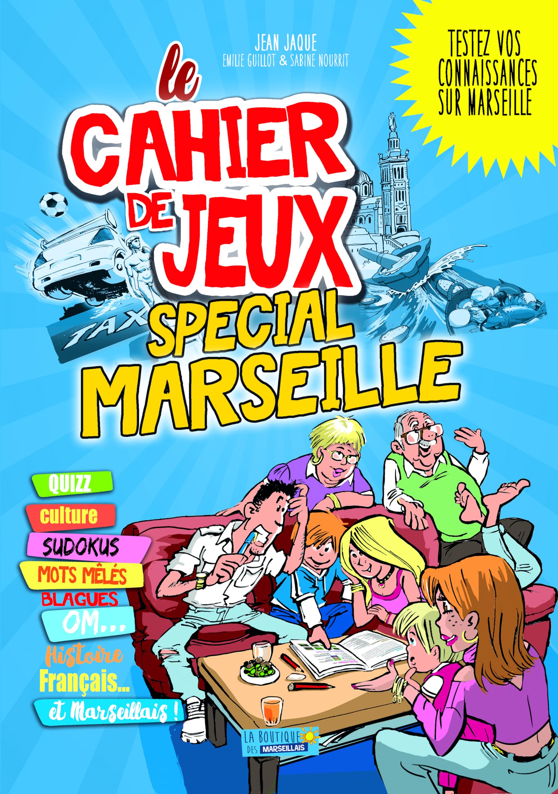 Le cahier de jeux Special Marseille book