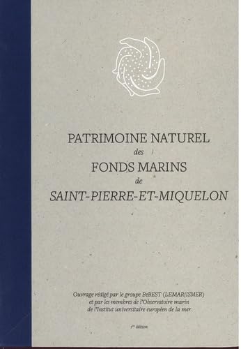 Patrimoine naturel des fonds marins de Saint-Pierre-et-Miquelon book