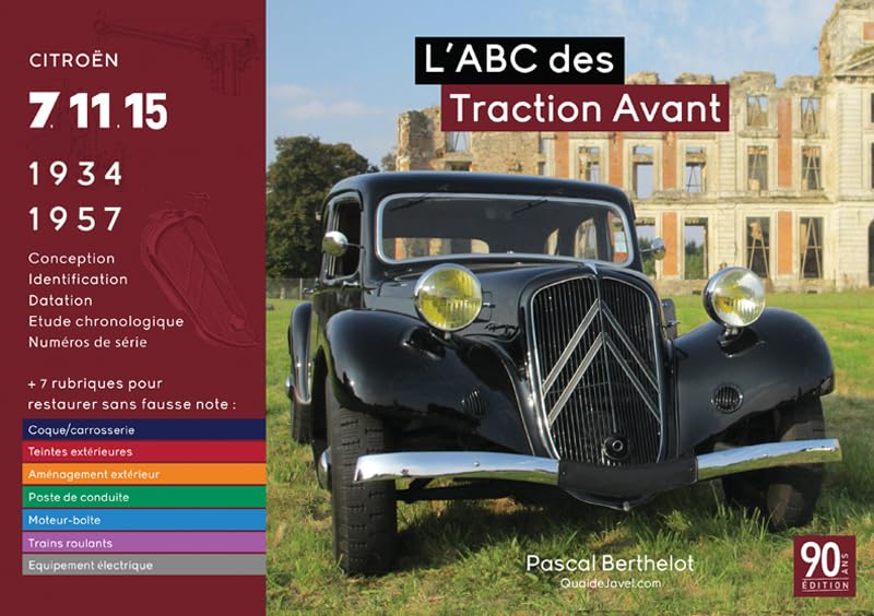 L'ABC des Traction Avant: Citroën 7, 11, 15 de 1934 à 1957 Books
