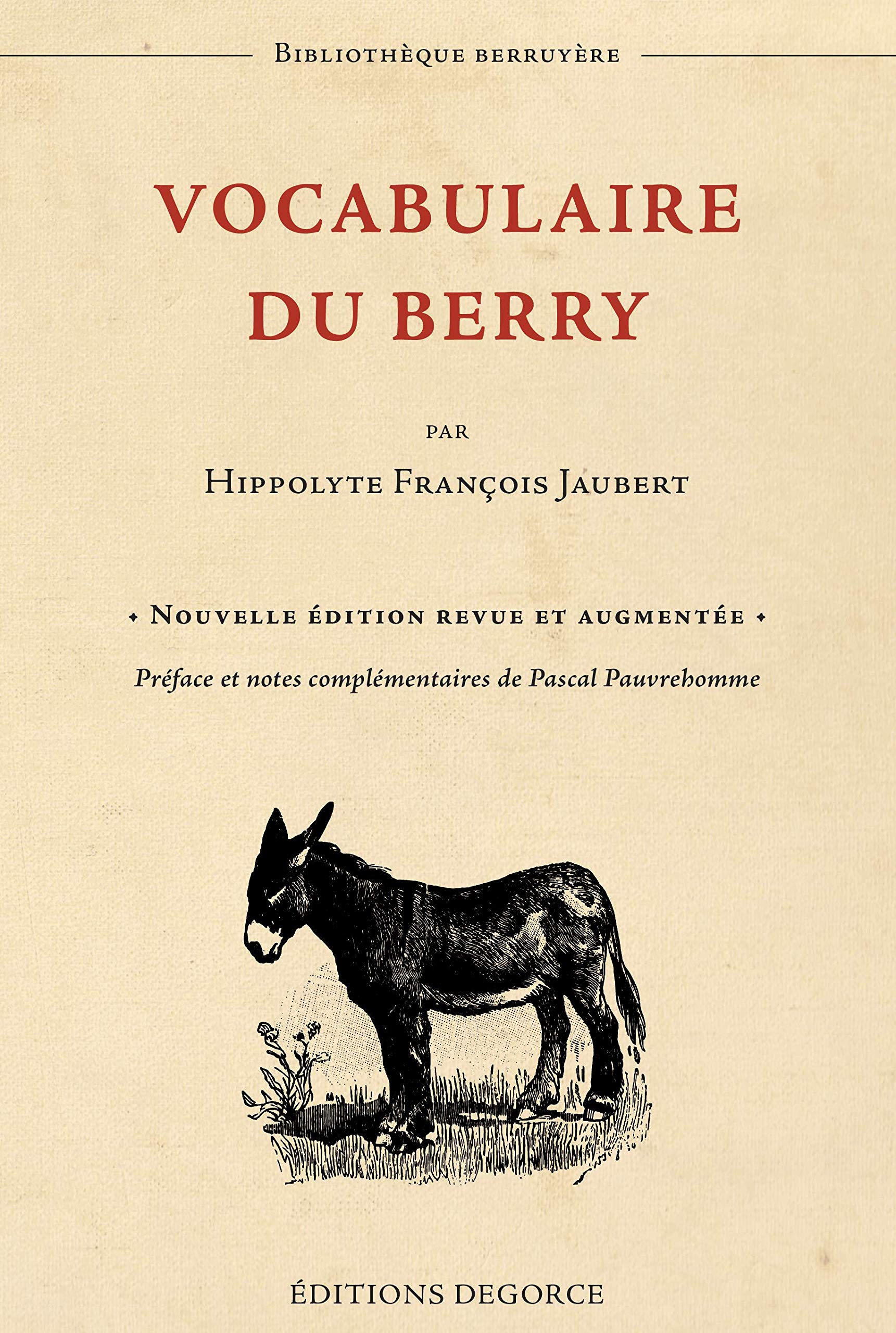 Vocabulaire du Berry et de quelques cantons voisins book