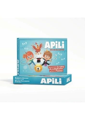 Jeu de 60 cartes Apprendre Les Tables de multiplication grâce à l'humour Books