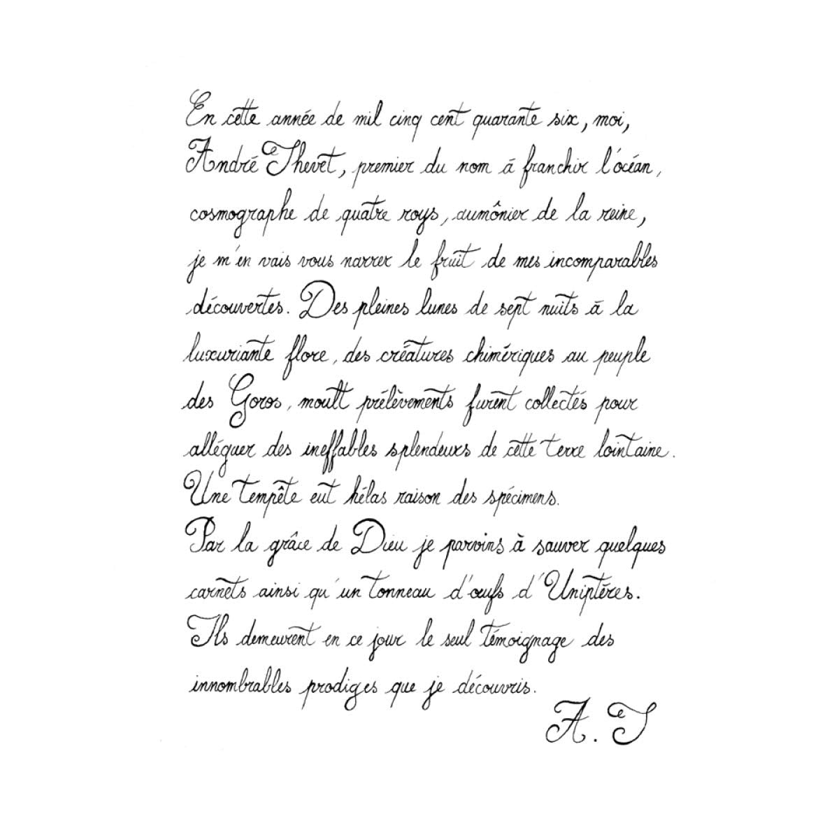 ALPHA BESTIAIRE, Carnet Rêvé d'André Thevet book