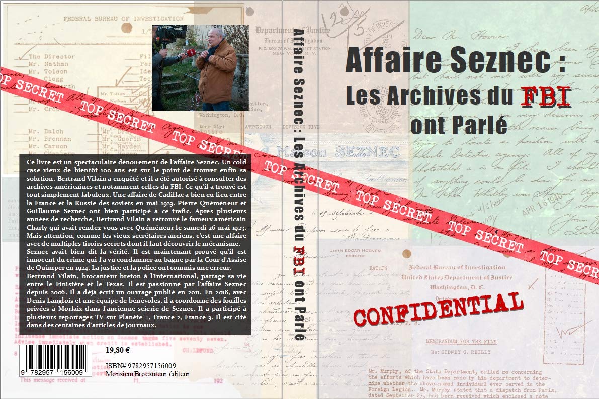 Affaire Seznec : les archives du FBI ont parlé book