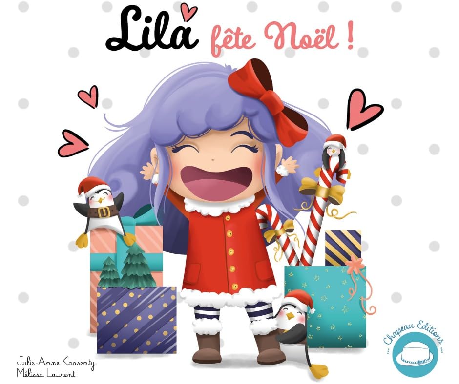 Lila Signe avec Bébé - Lila fête Noël - Tome 3 Children's books