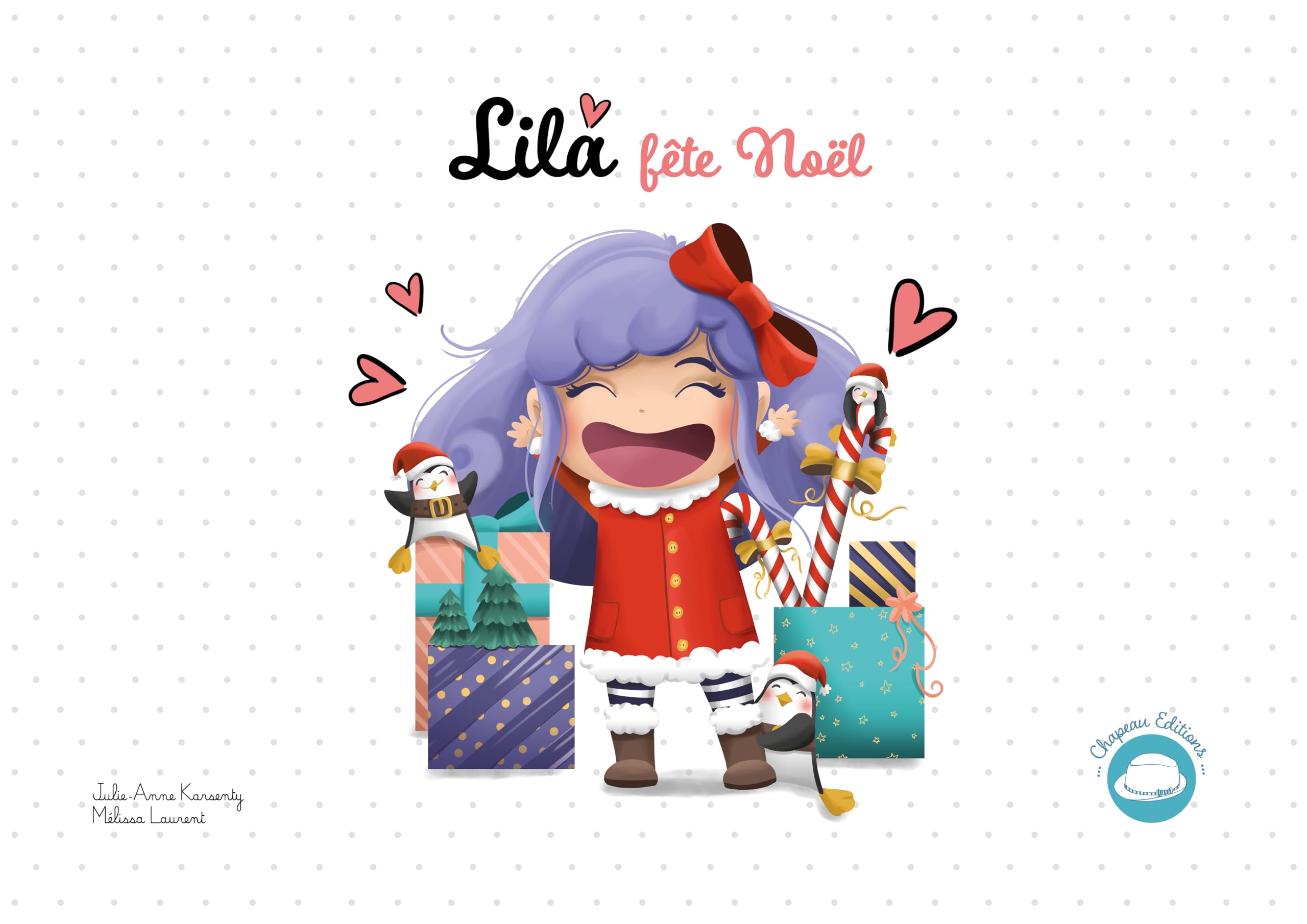 Lila fete noel - kamishibai book