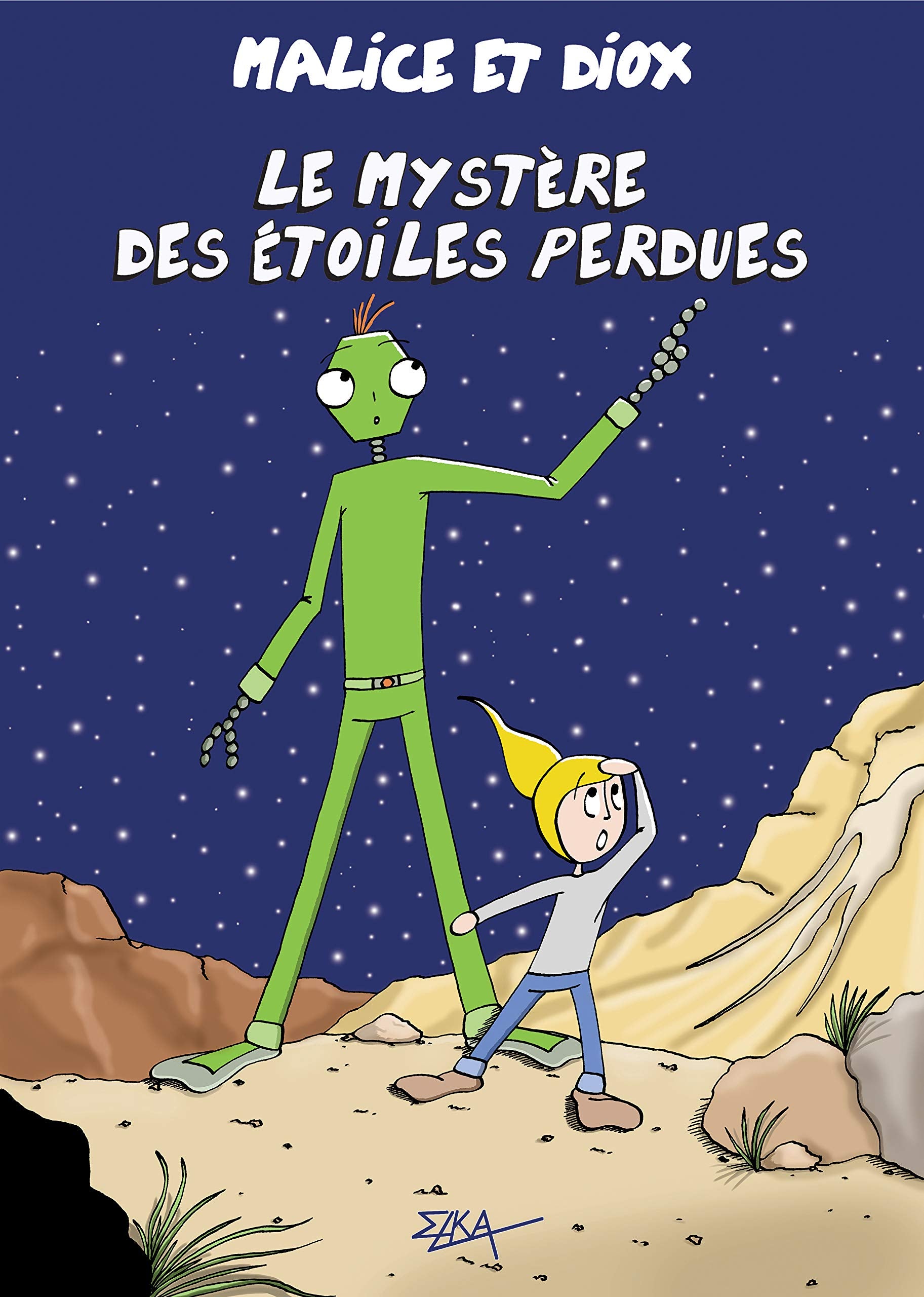 Malice et Diox - TOME 1 Le Mystère des Etoiles Perdues book