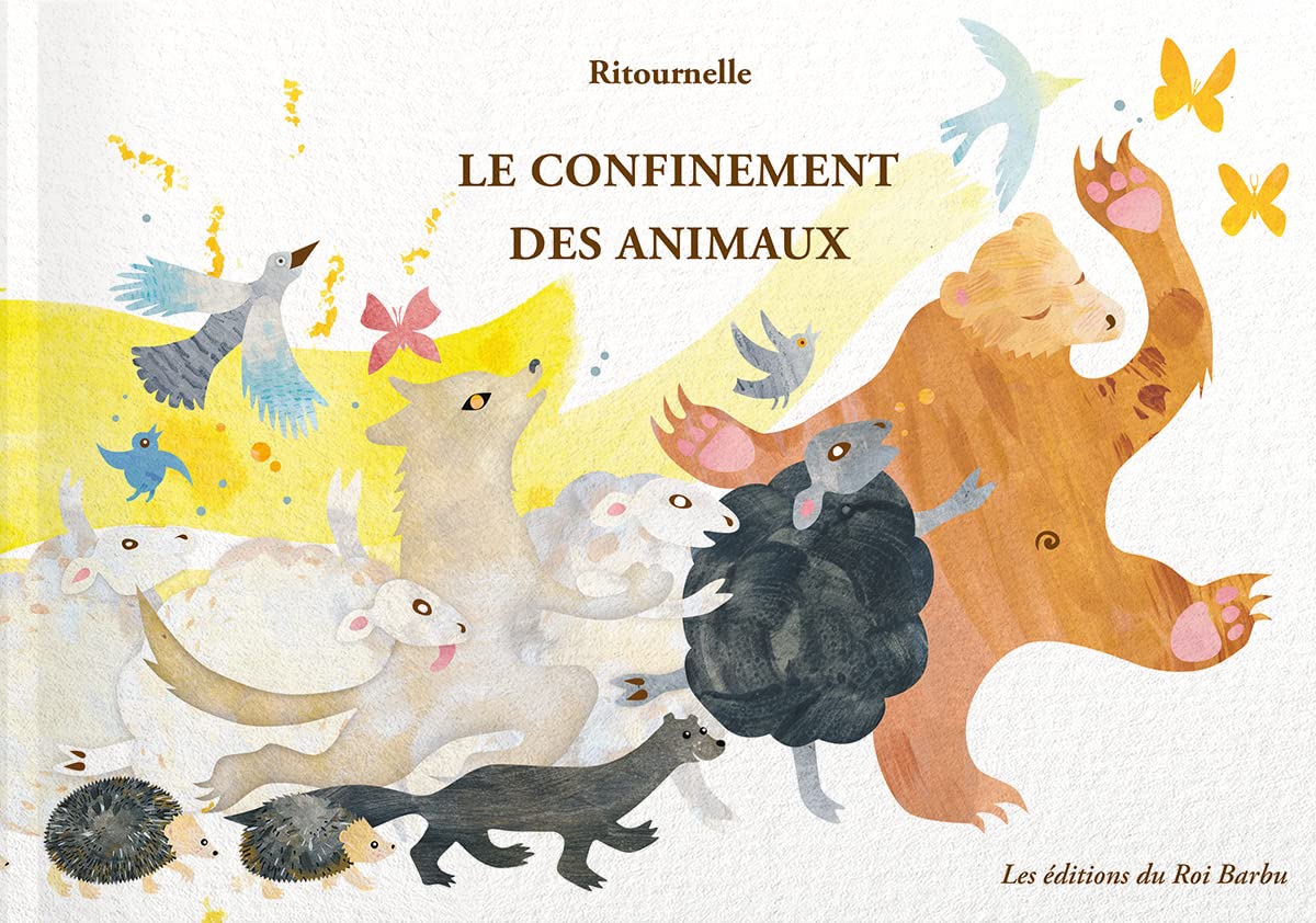 Le confinement des animaux: inspiré du Carnaval des animaux de Camille Saint-Saëns book