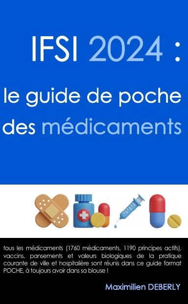 IFSI 2024 : le guide de poche des médicaments book