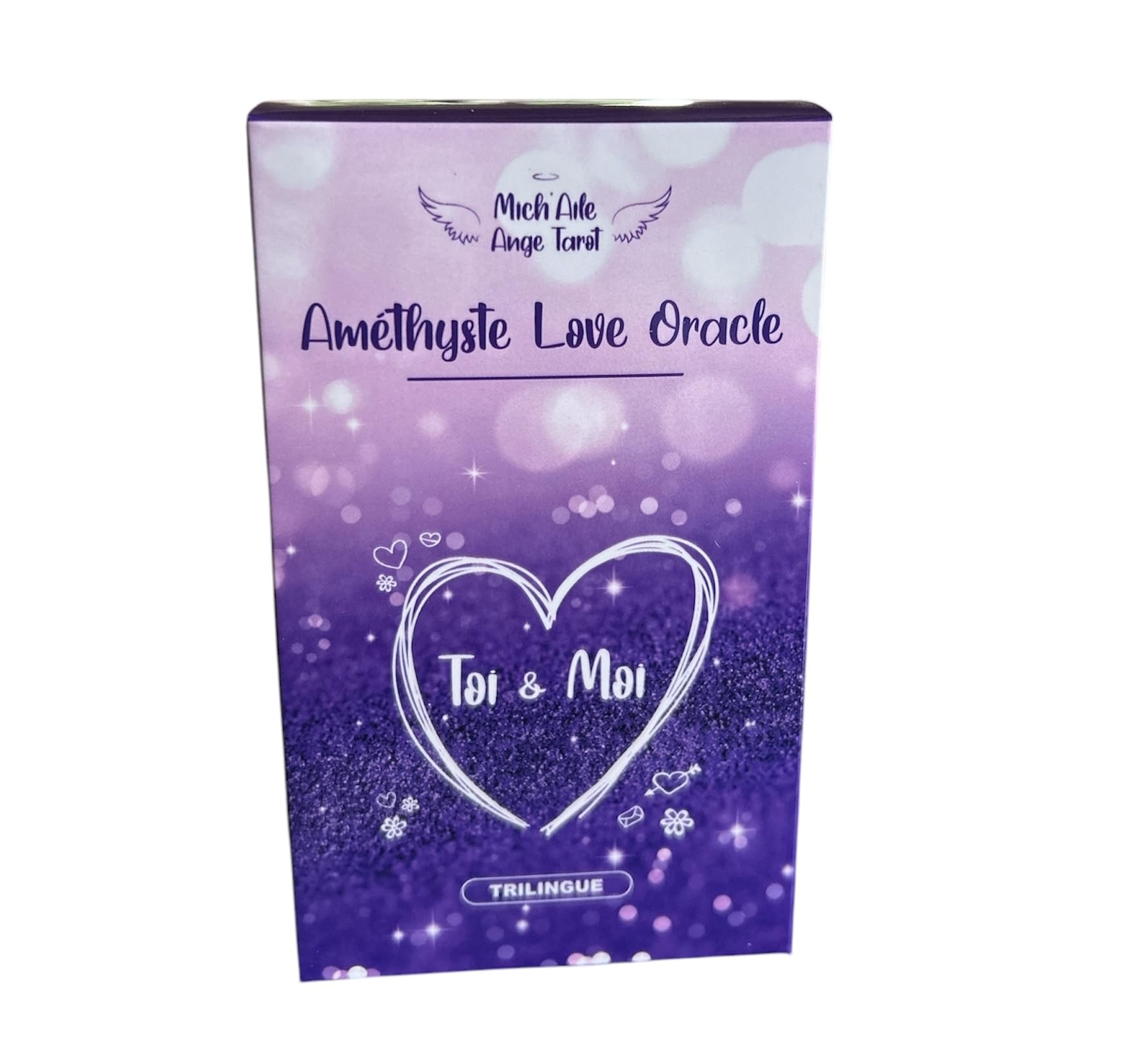 Améthyste Love Oracle jeu sentimental 52 cartes + notice book