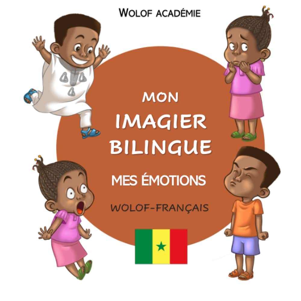Mon imagier bilingue - mes émotions - wolof français Foreign Languages ​​& Dictionaries