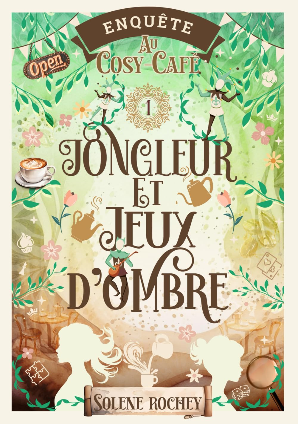Jongleur et jeux d’ombre: Enquête au Cosy-Café Detective & CSI