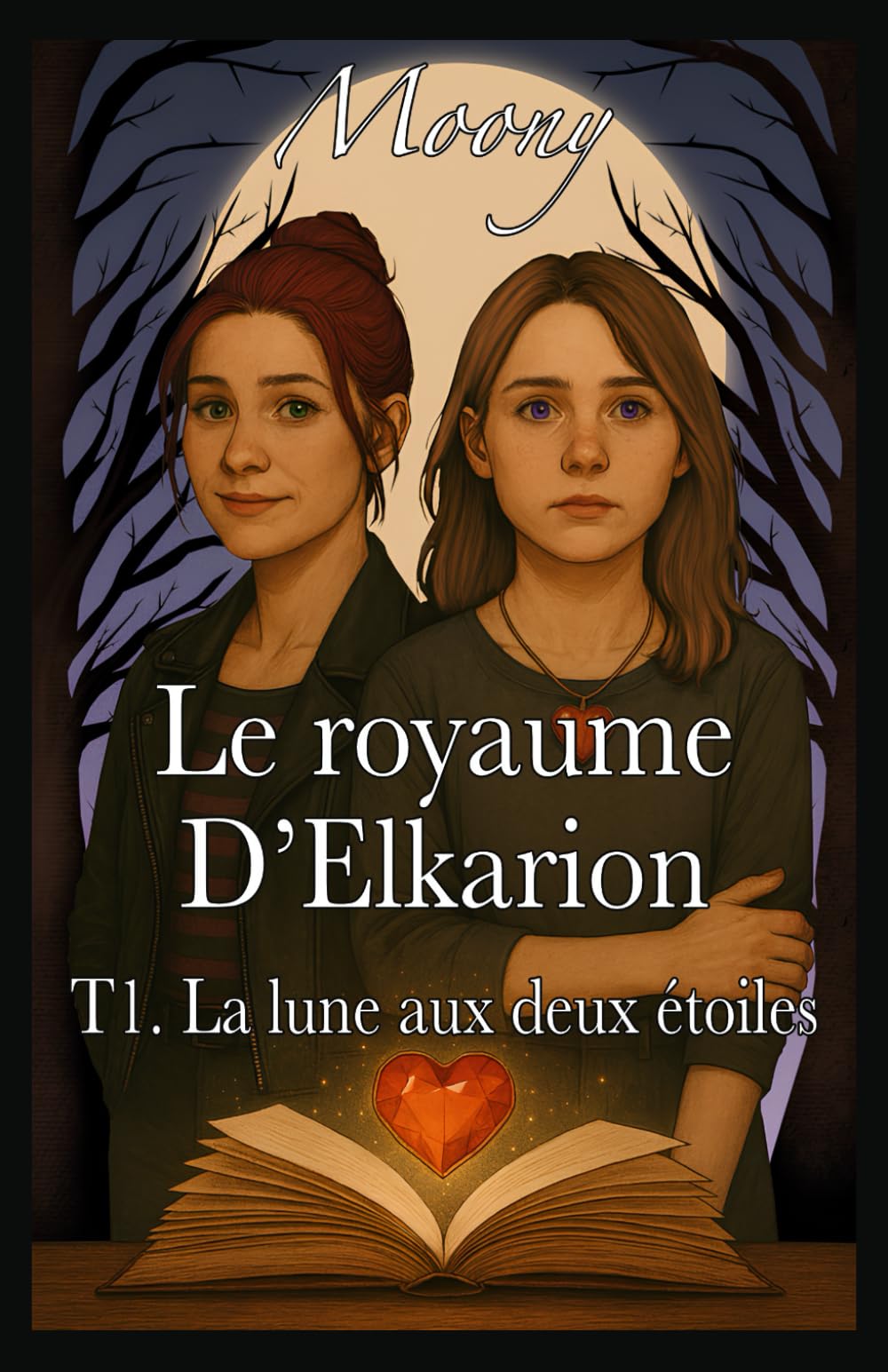 Le royaume d'Elkarion: T1. La lune aux deux étoiles book