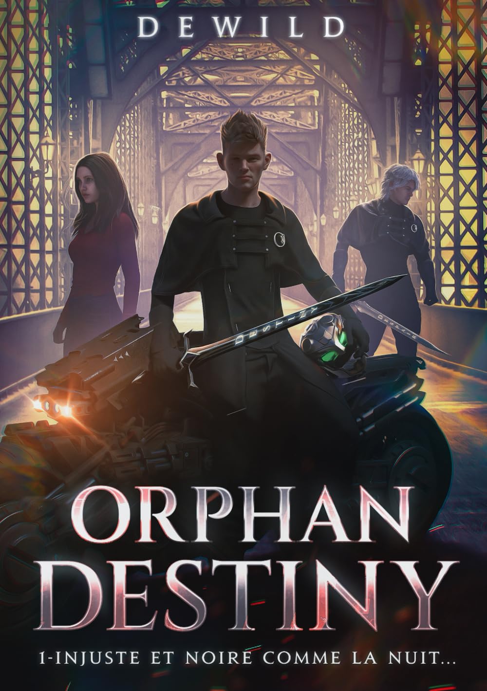 Injuste et noire comme la nuit...: Action Hero Young Adult (Orphan Destiny, Band 1) Fantasy & Sci-Fi