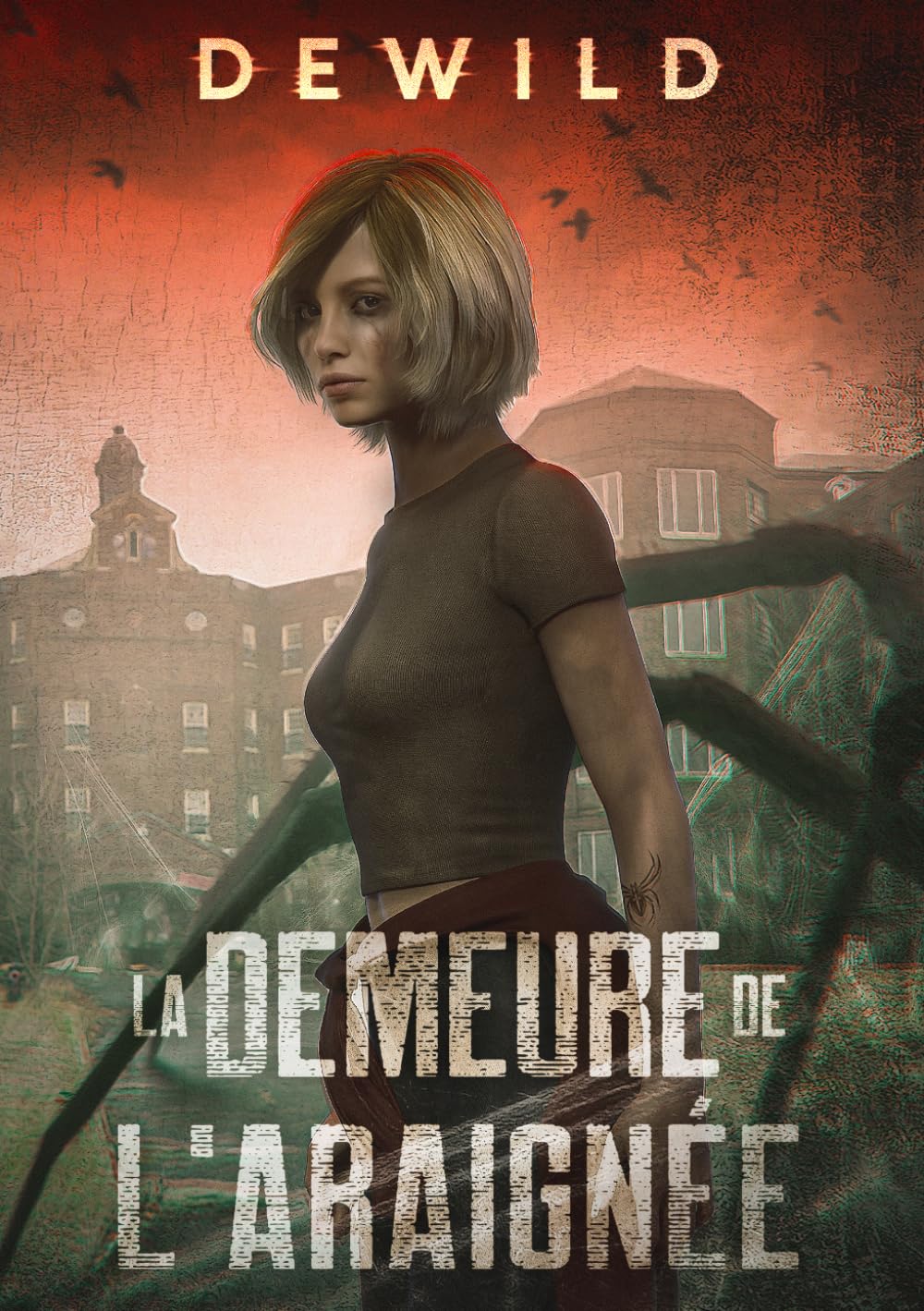 La demeure de l'araignée: Horreur dark psychologique Detective & CSI