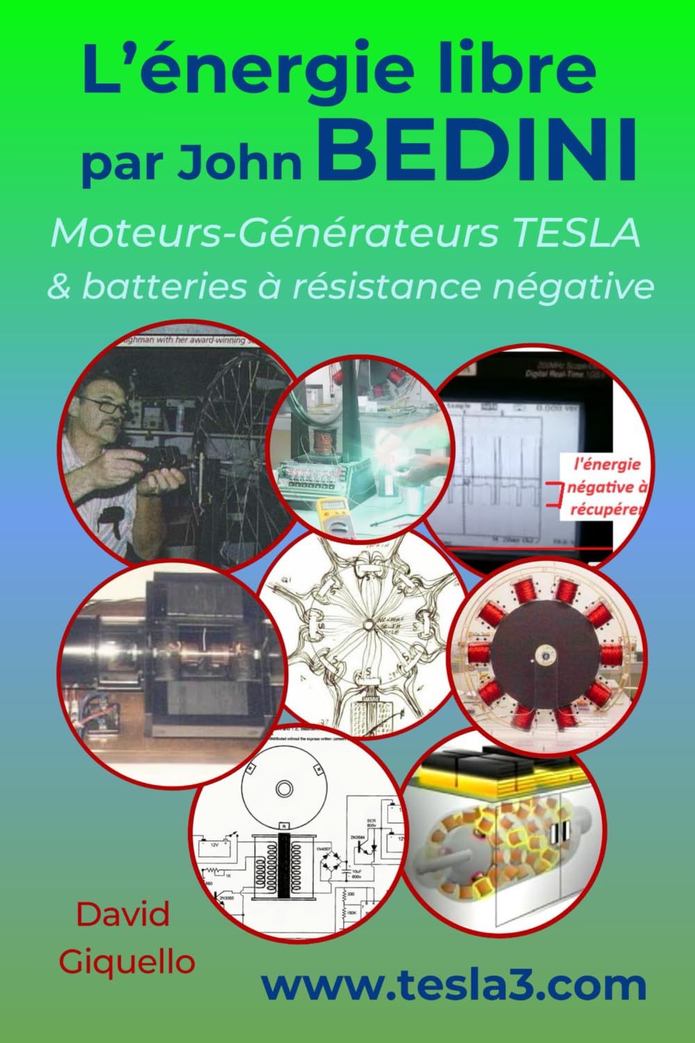 L'énergie libre par John Bedini: Moteurs-Générateurs TESLA et batteries à résistance négative book